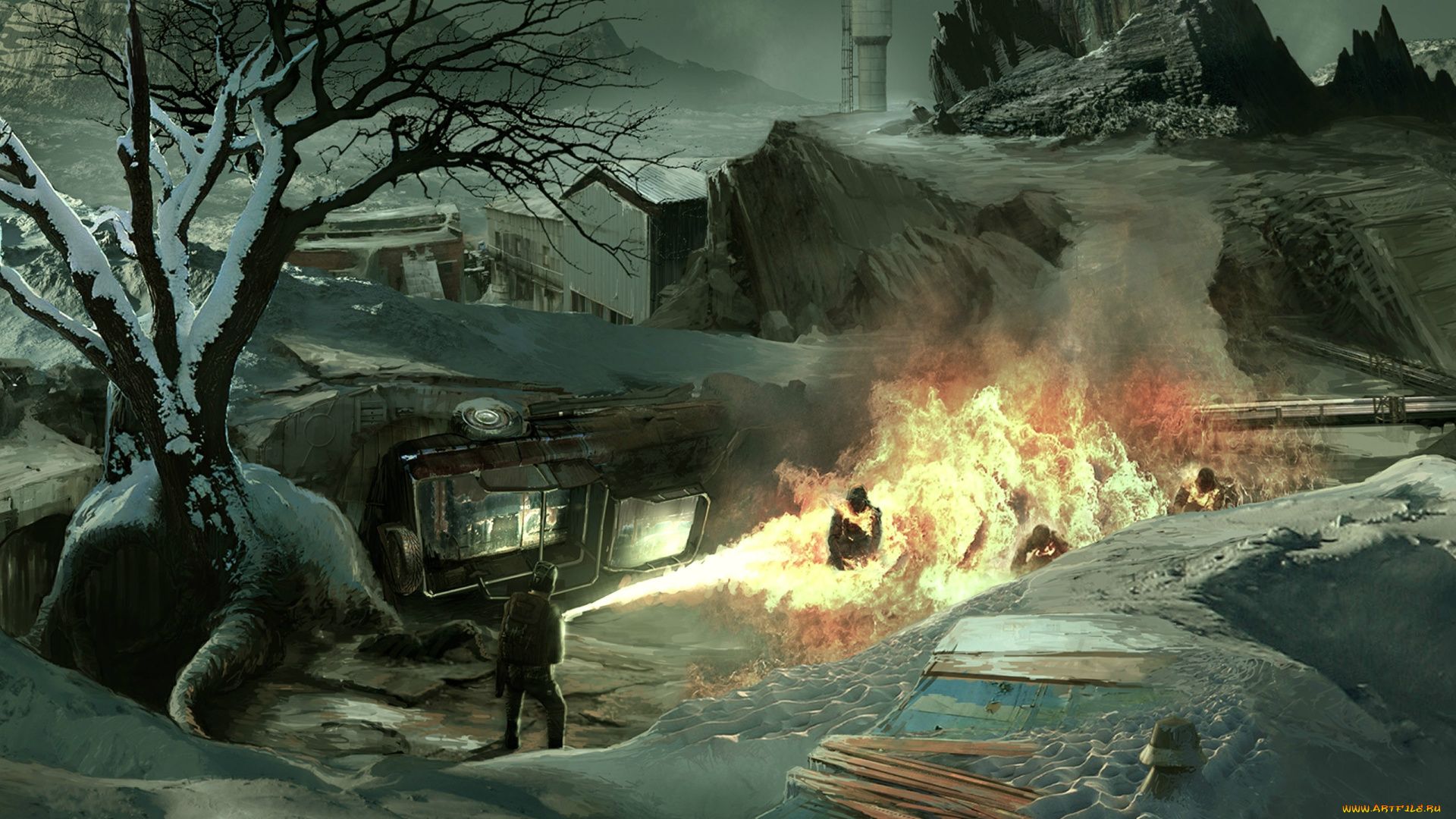 sergey, musin, фэнтези, иные, миры, времена, огонь, огнемёт