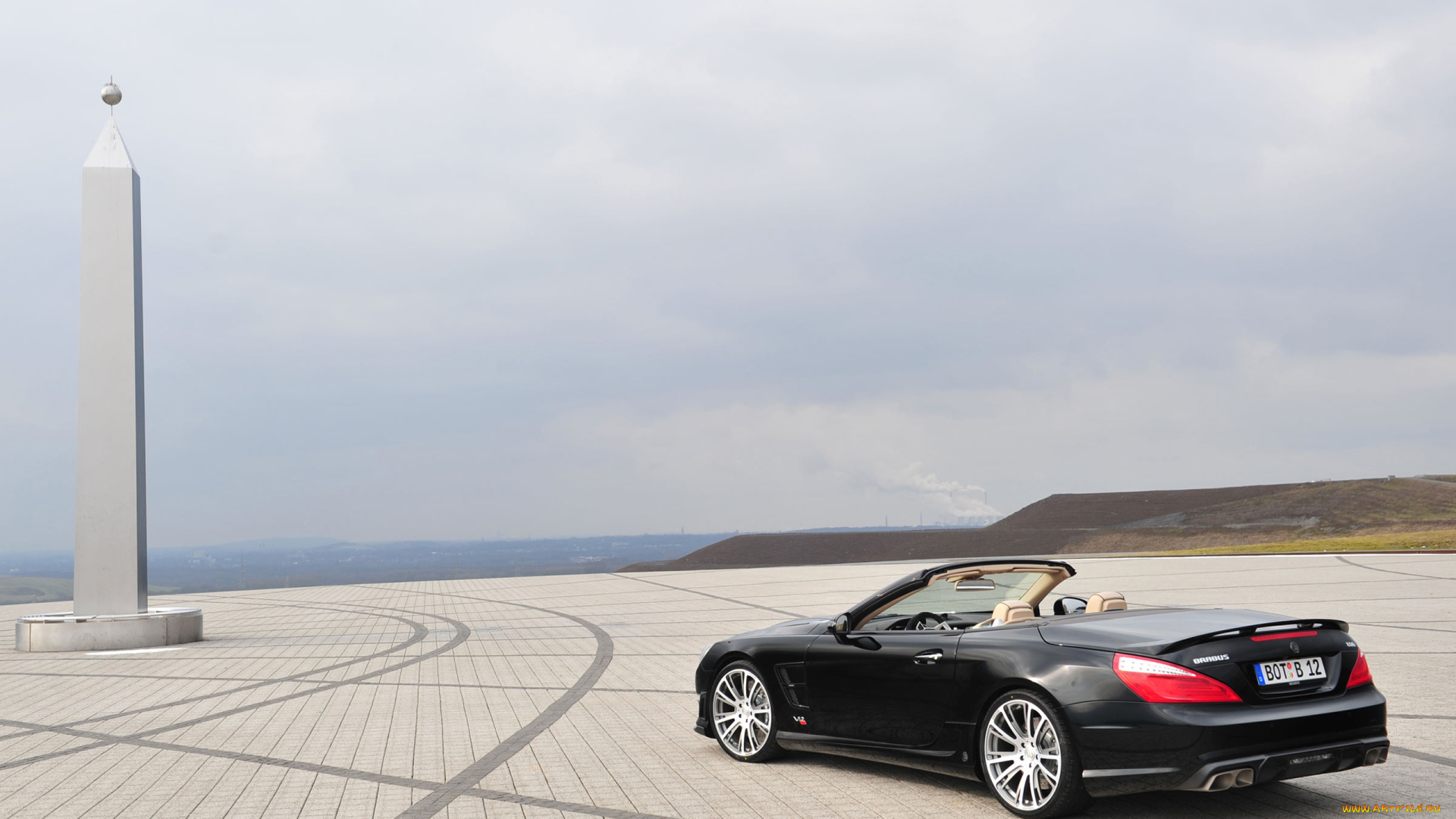 автомобили, brabus, modified, version, 800, sl65, amg, benz, the, sports, car