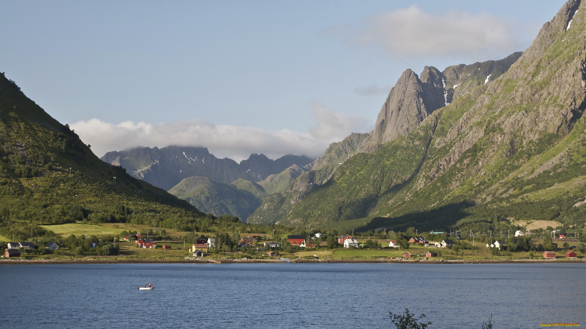 lofoten, islands, norway, природа, реки, озера, озеро, горы