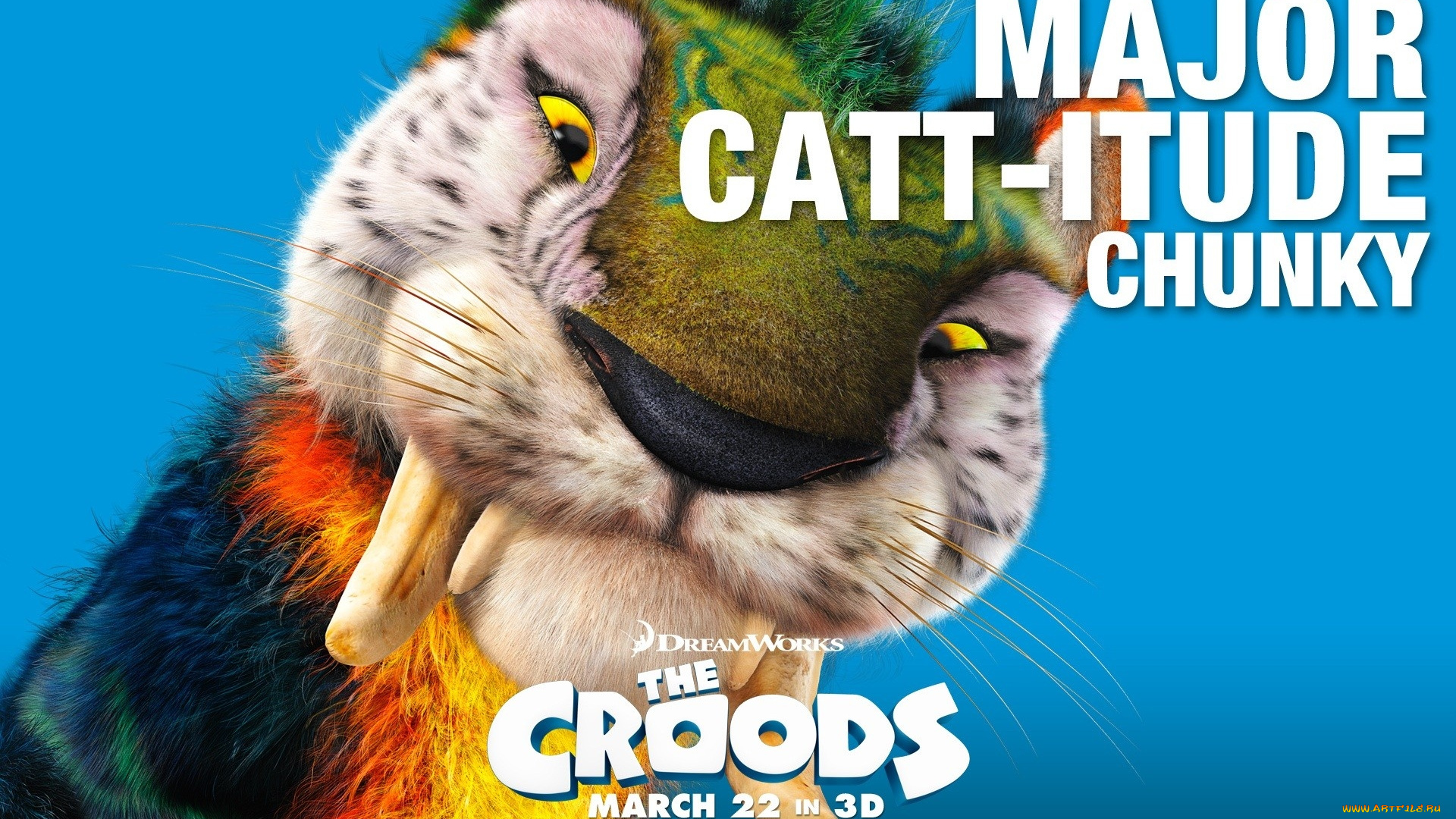 the, croods, мультфильмы, семейка, крудс