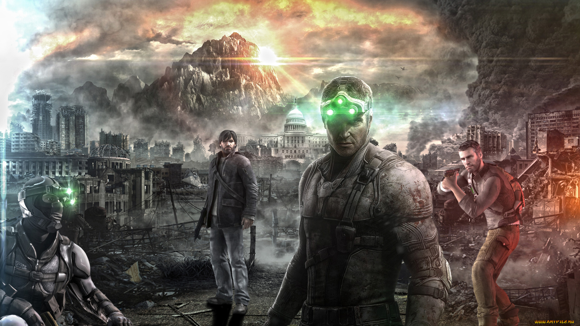 tom, clancy`s, splinter, cell, blacklist, видео, игры, сэм, фишер