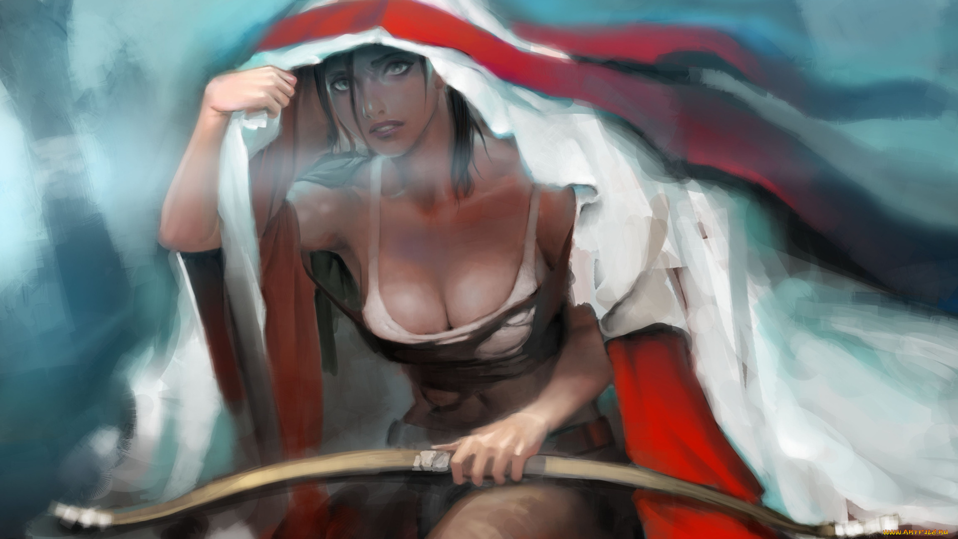 видео, игры, tomb, raider, 2013, арт, lara, croft