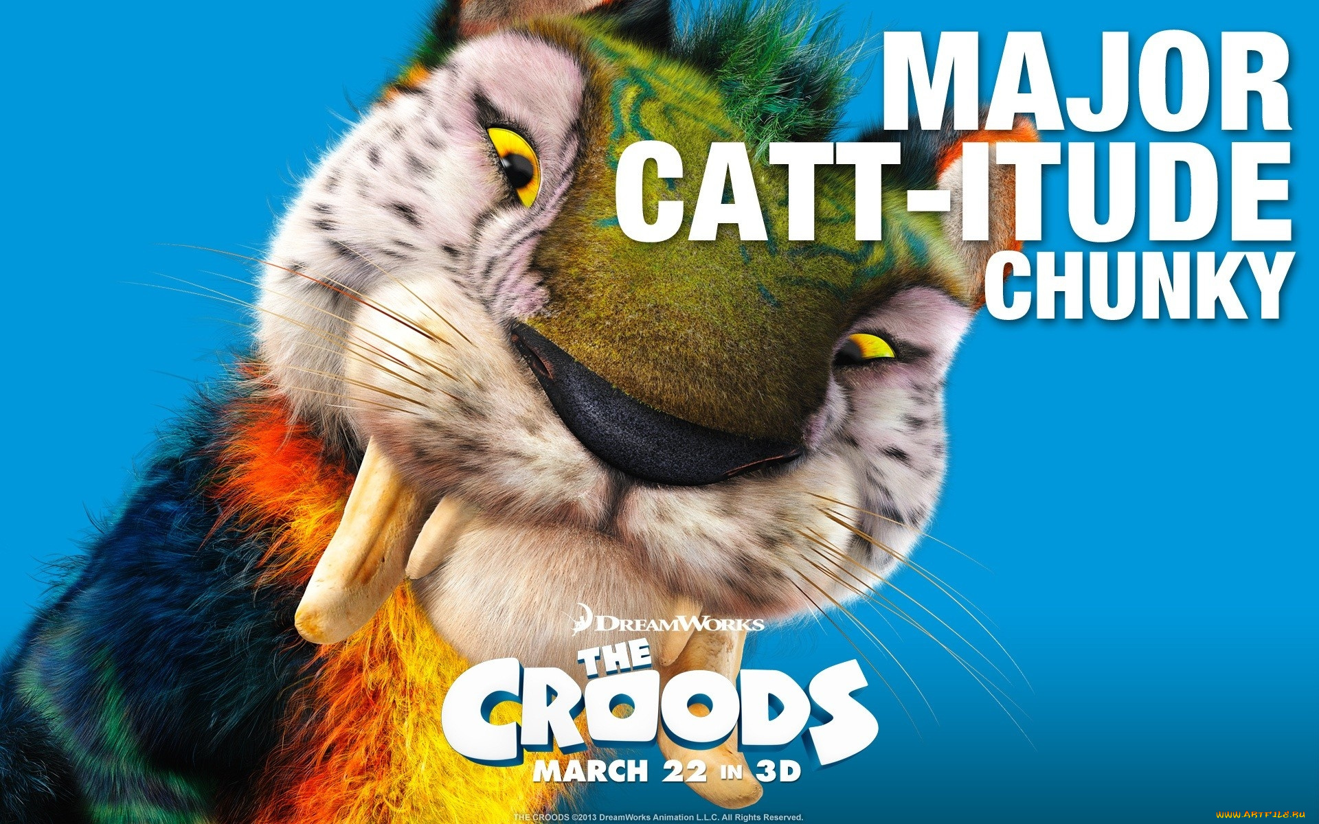 the, croods, мультфильмы, семейка, крудс