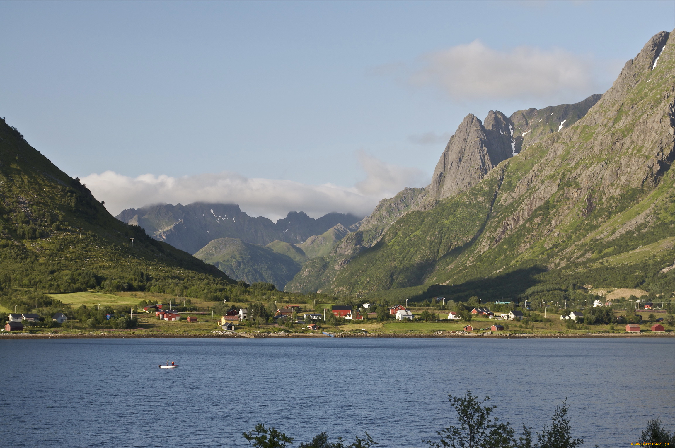 lofoten, islands, norway, природа, реки, озера, озеро, горы