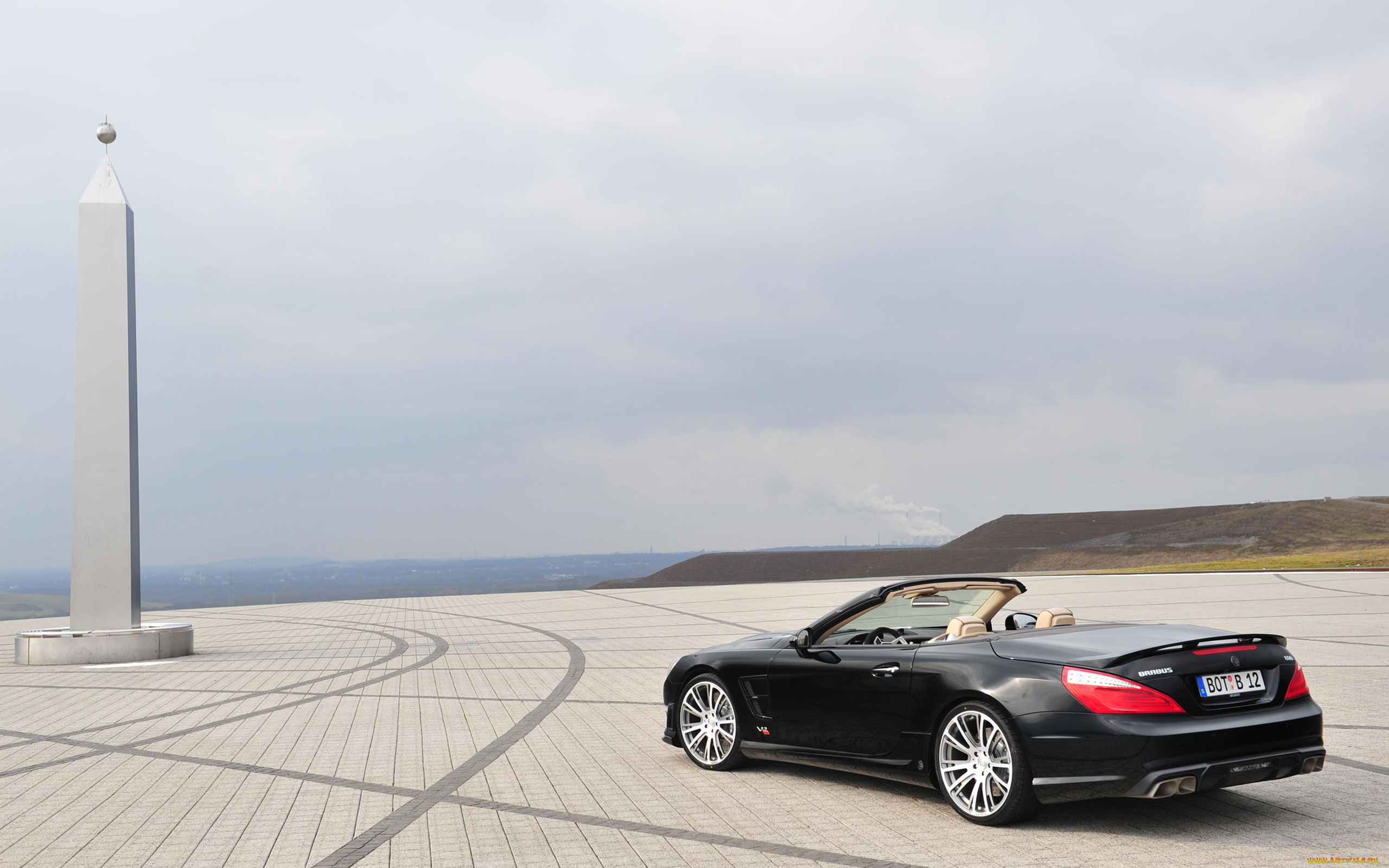 автомобили, brabus, modified, version, 800, sl65, amg, benz, the, sports, car