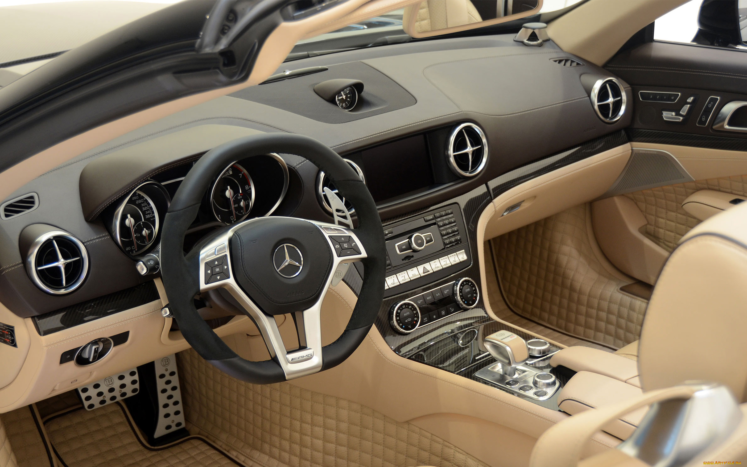 автомобили, спидометры, торпедо, sports, car, sl65, amg, benz, the, brabus, modified, version, 800