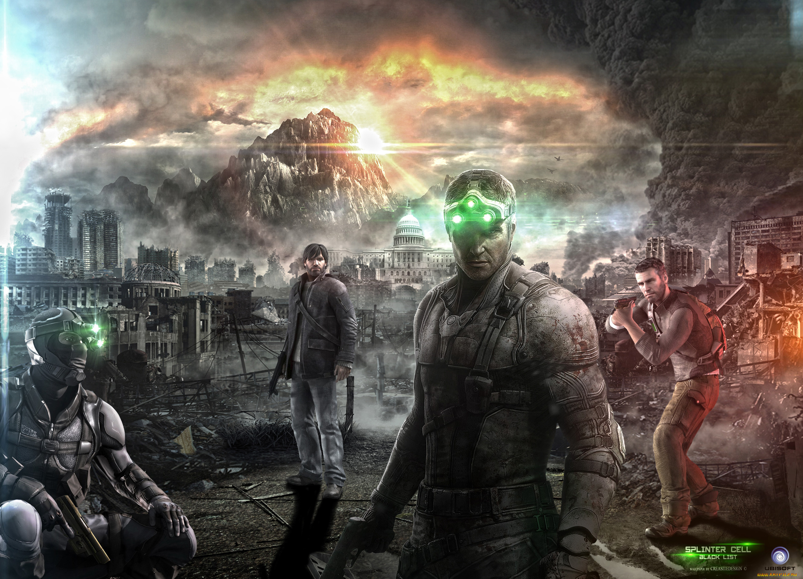 tom, clancy`s, splinter, cell, blacklist, видео, игры, сэм, фишер