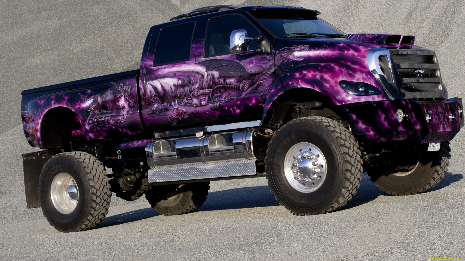 автомобили, custom, pick-up, afterfx