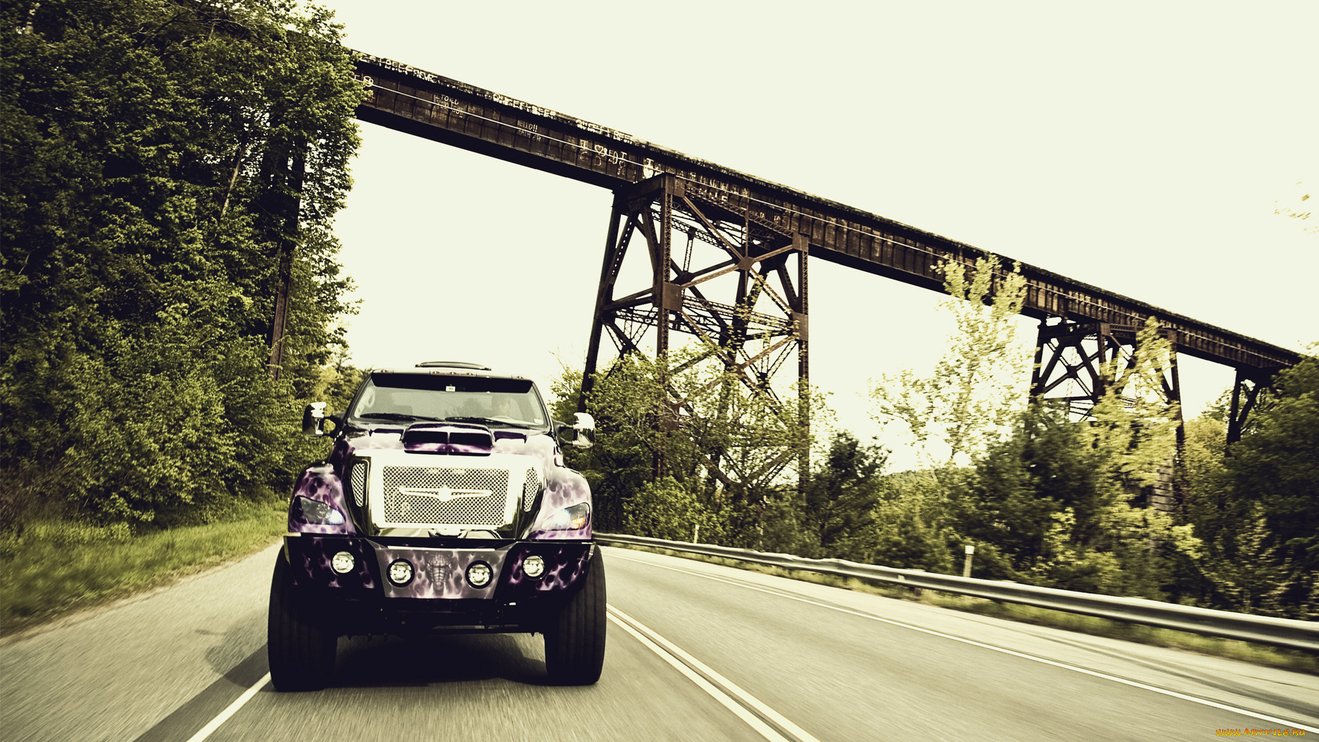 автомобили, custom, pick-up, ford, afterfx