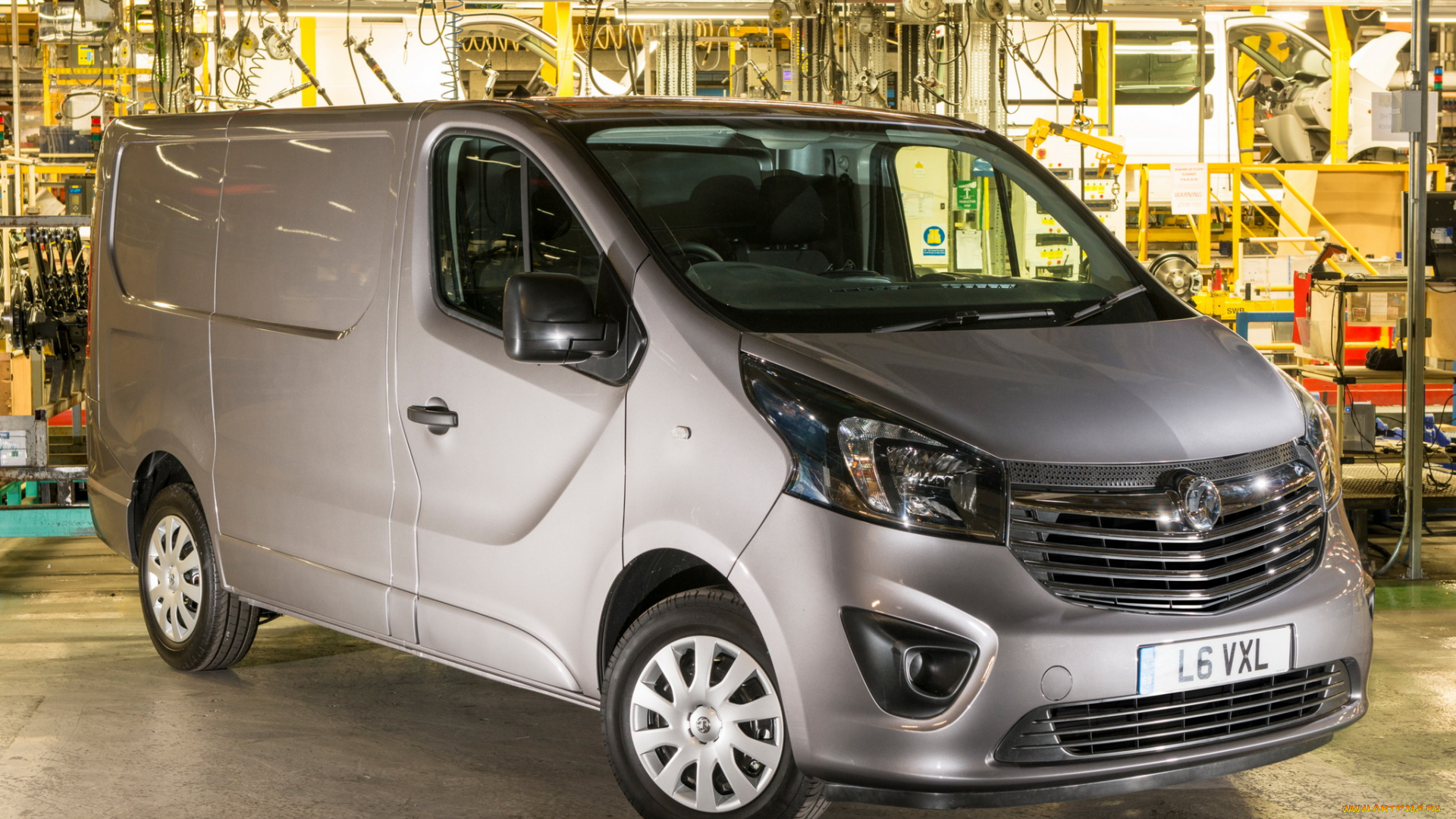 автомобили, vauxhall, van, 2014, серый, vivaro