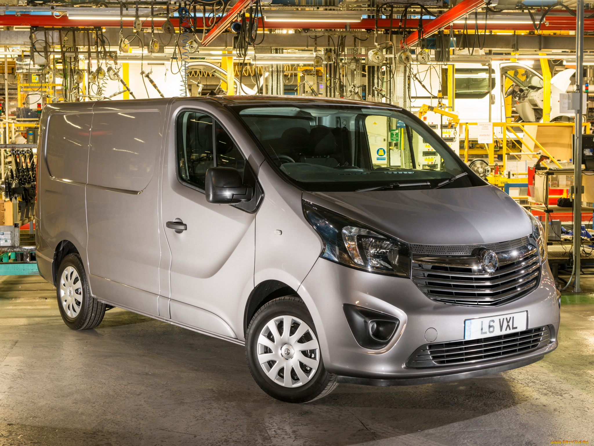 автомобили, vauxhall, van, 2014, серый, vivaro