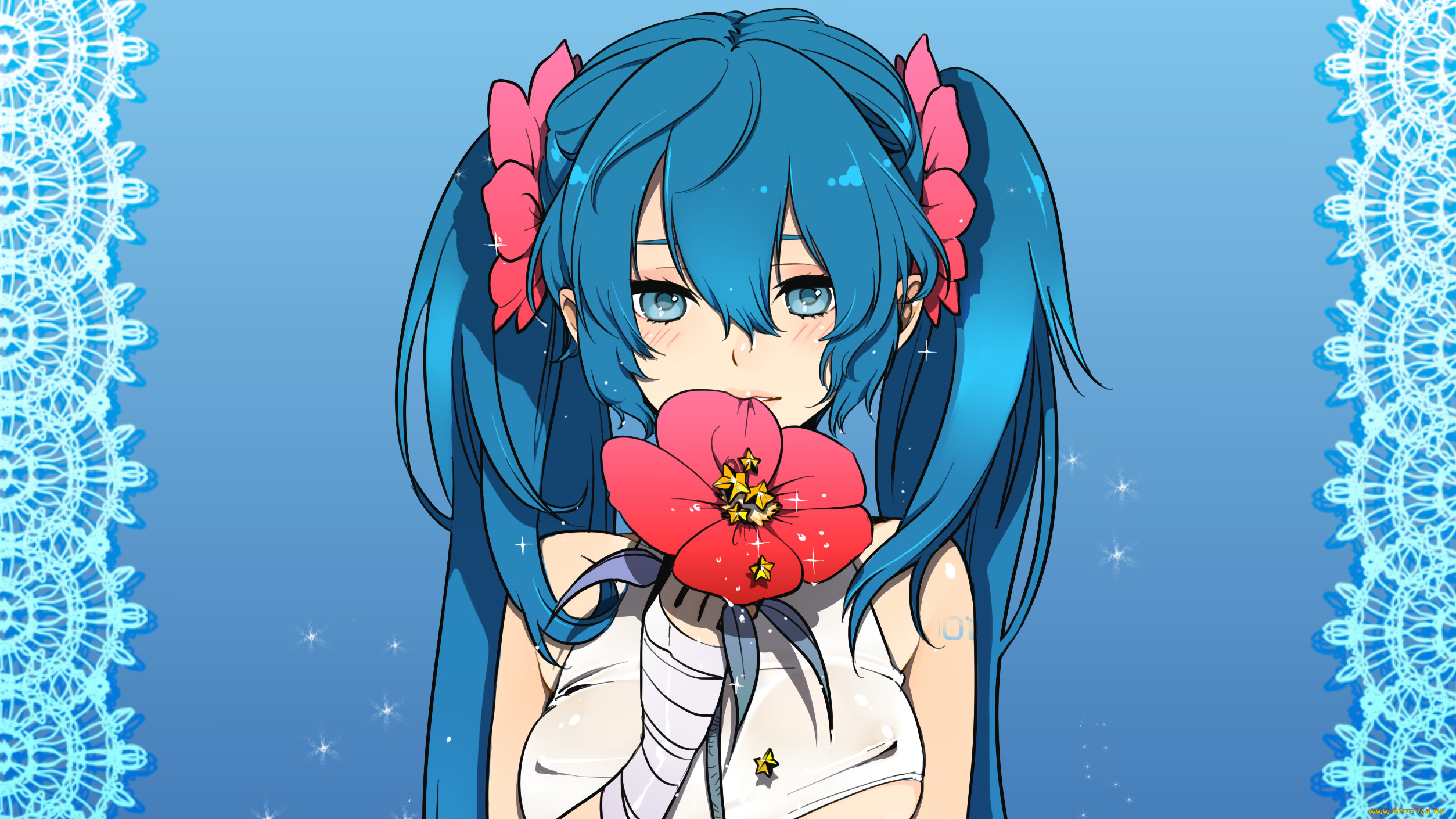 vocaloid, аниме, арт, девушка, hatsune, miku, kurono, yuu