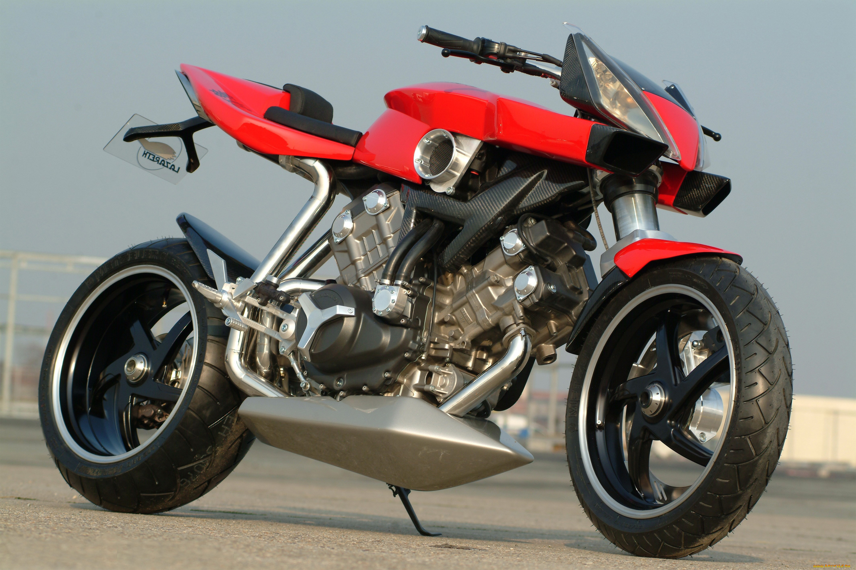 мотоциклы, honda, lazareth