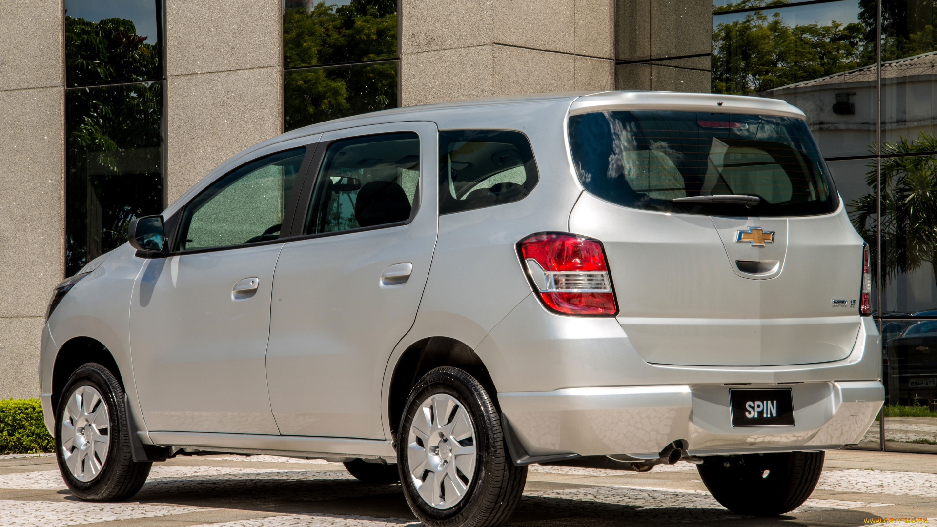 автомобили, chevrolet, spin, 2012г, светлый