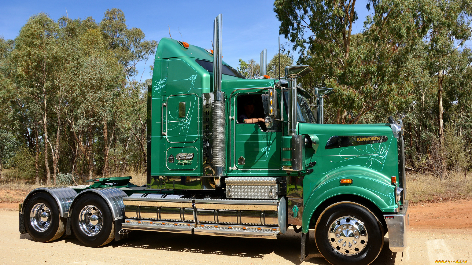 t409sar, kenworth, автомобили, kenworth, тяжелый, грузовик, седельный, тягач