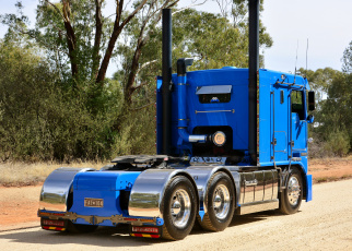 Картинка автомобили kenworth тяжелый грузовик седельный тягач