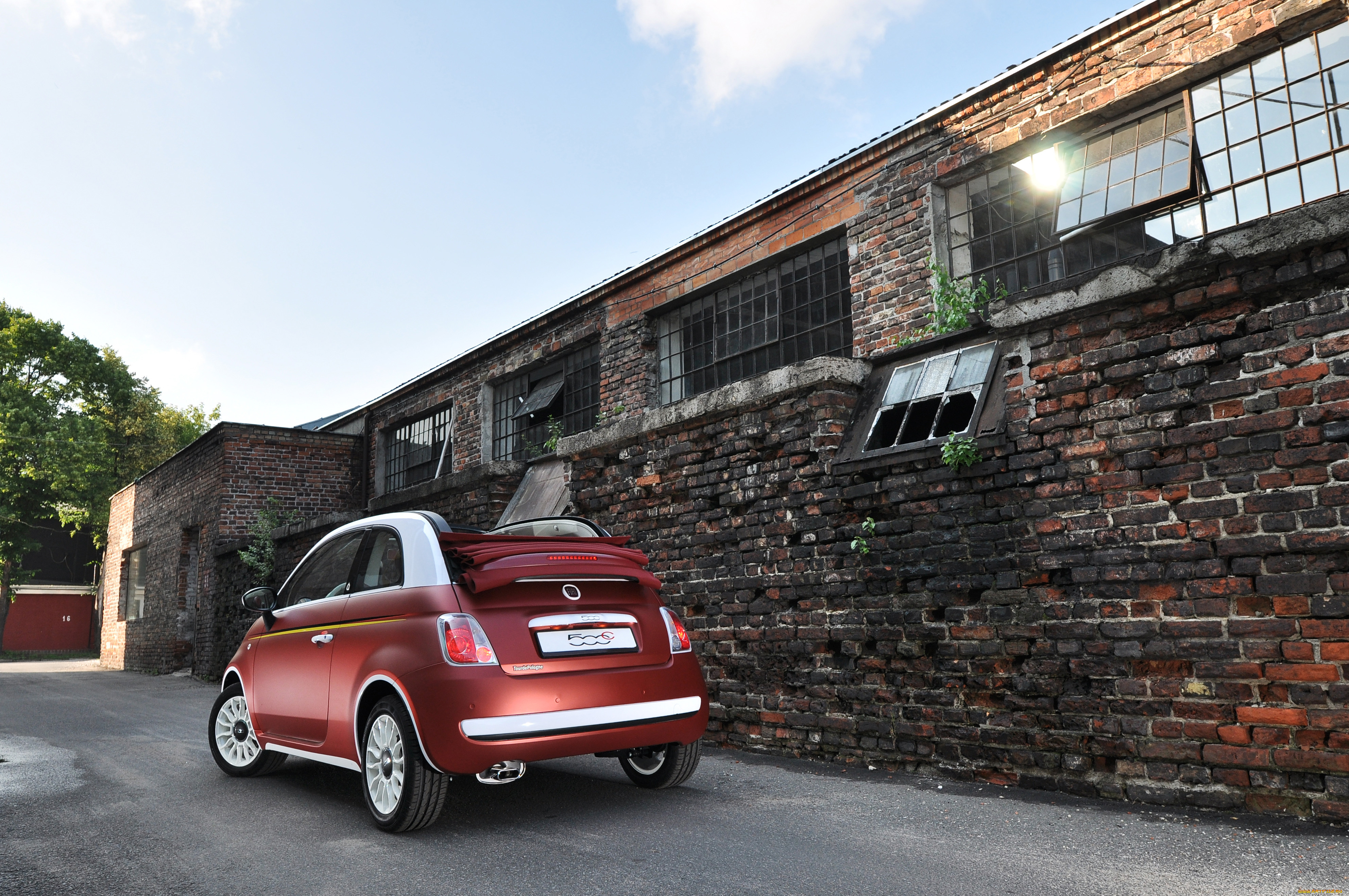 автомобили, fiat, 500c, tour, de, pologne