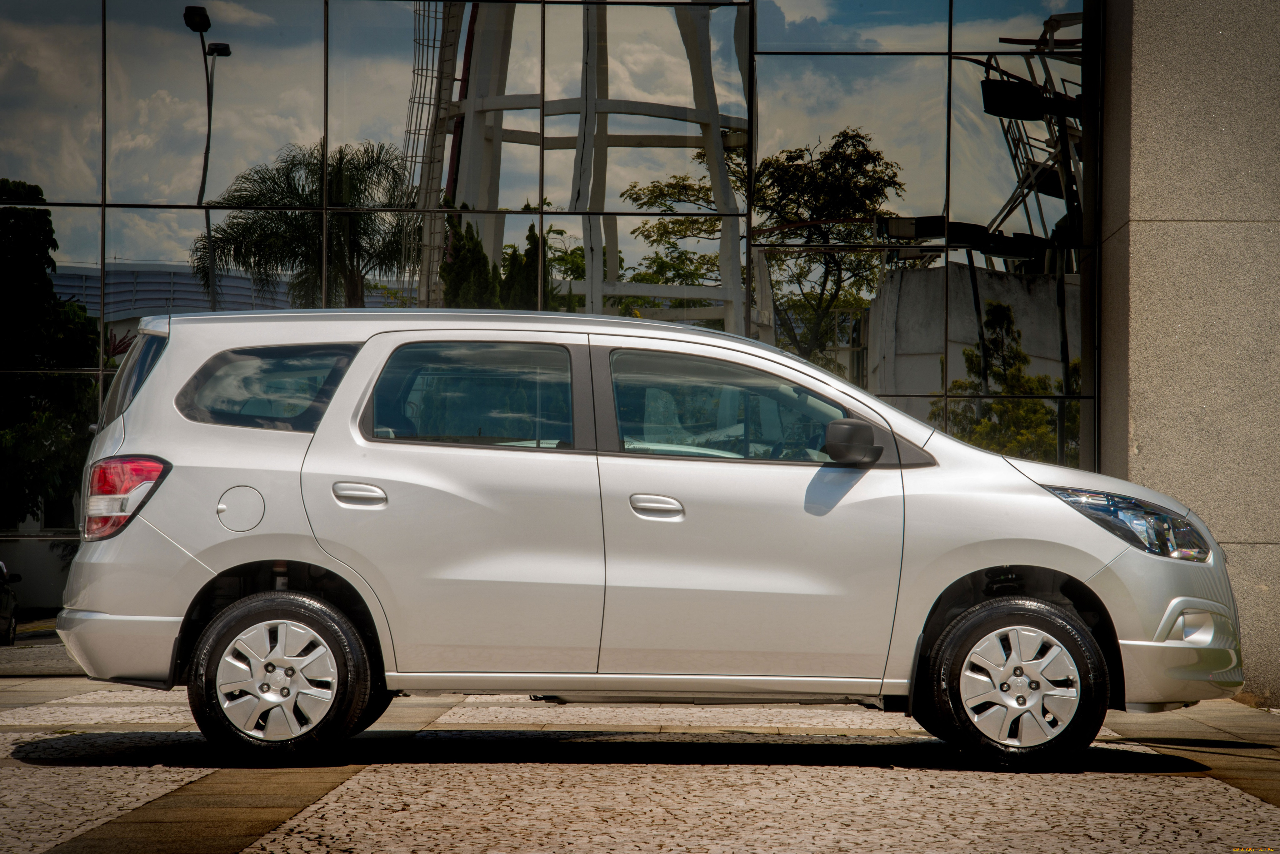 автомобили, chevrolet, spin, 2012г, светлый