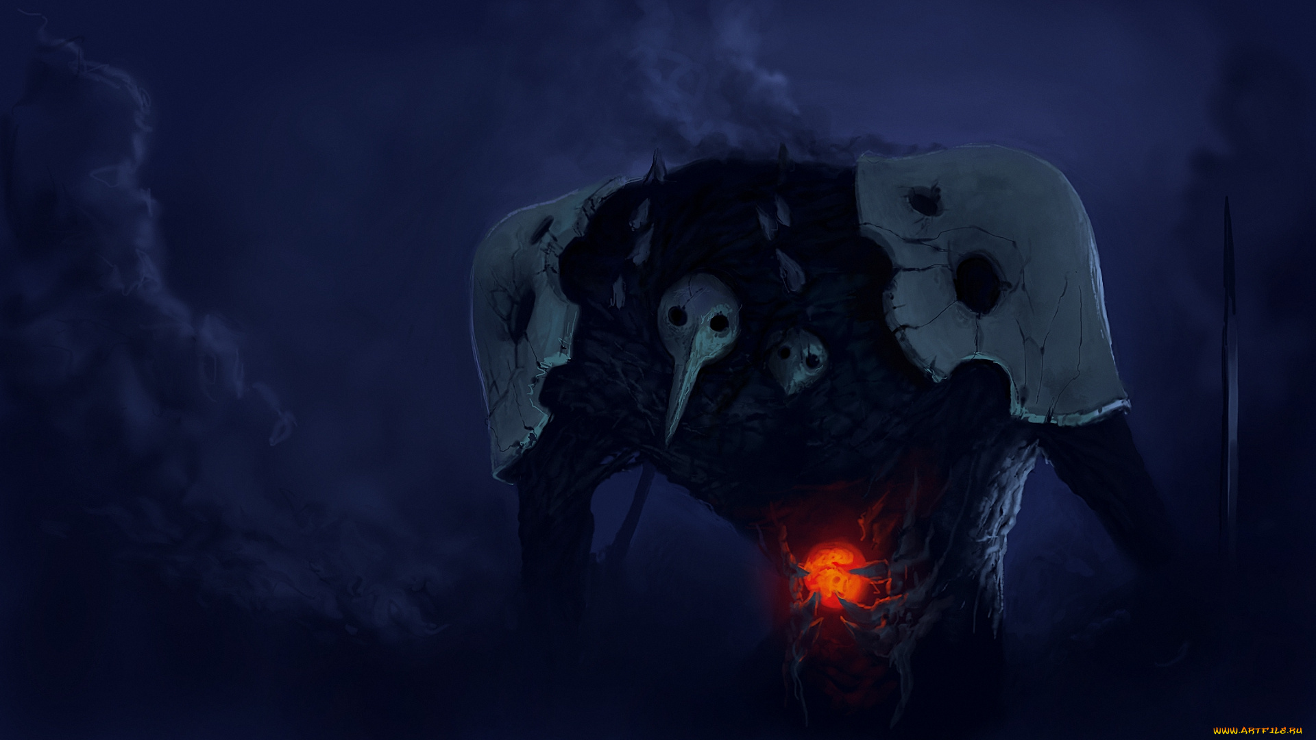 аниме, evangelion, ангел, angel, монстр