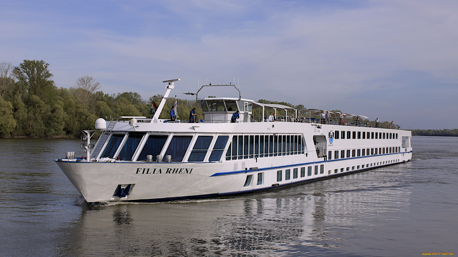 filia, rheni, корабли, теплоходы, судно, прогулочное