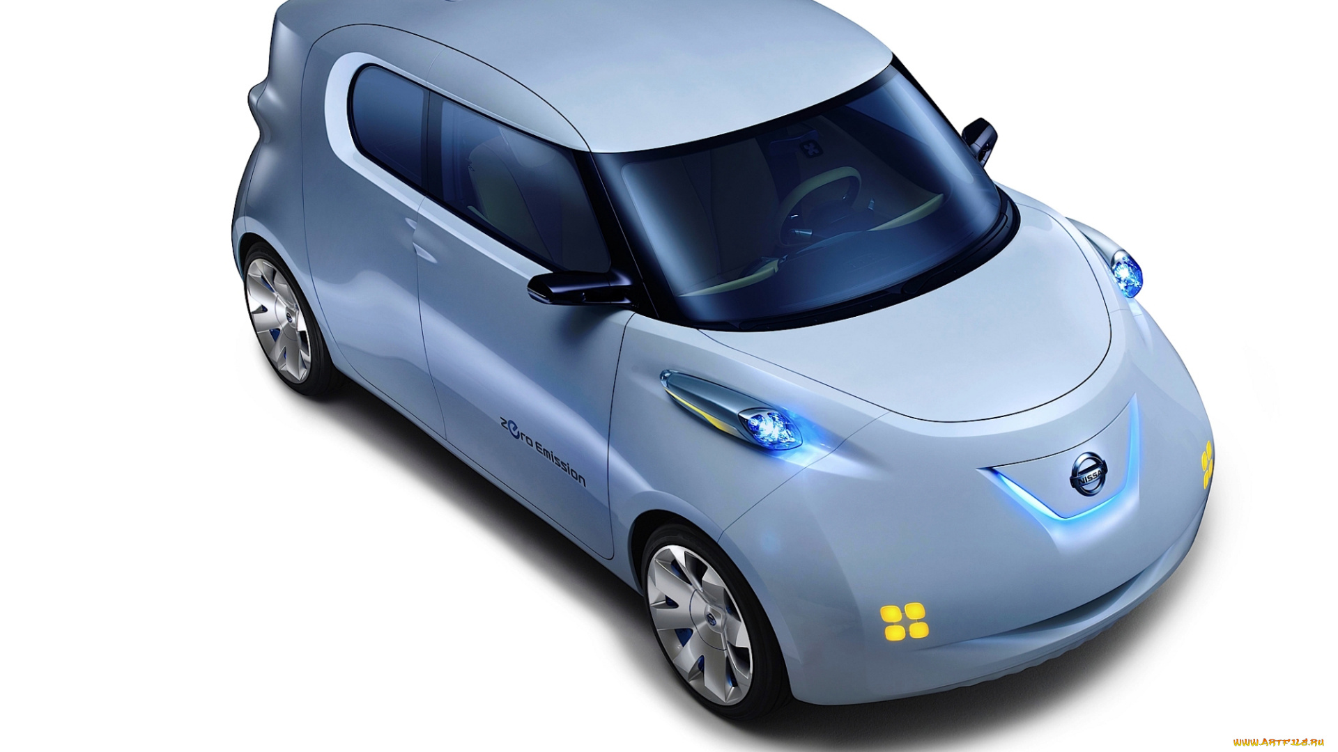 nissan, townpod, concept, 2010, автомобили, nissan, datsun, concept, townpod, белый, фон, металик, car, 2010