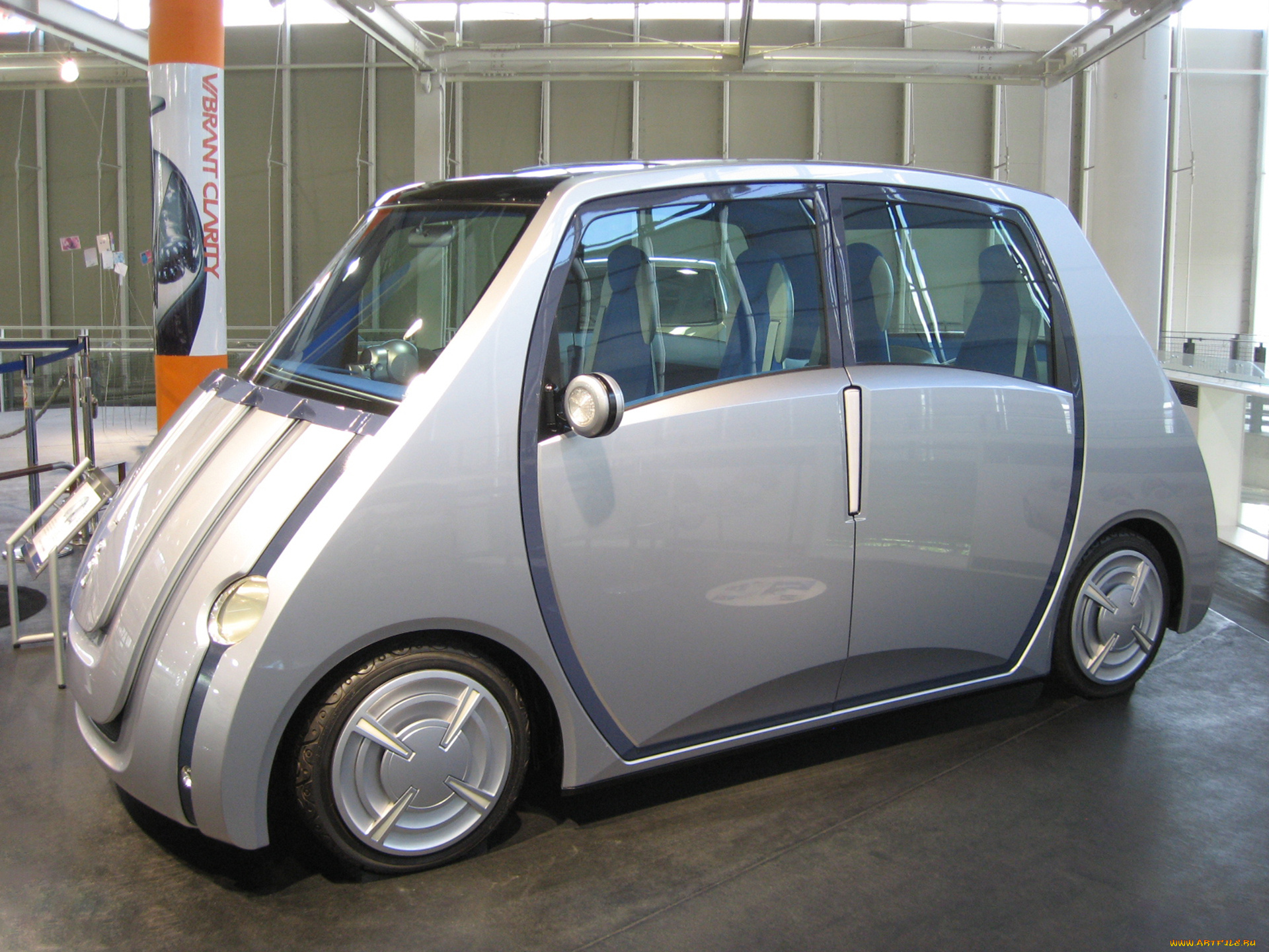toyota, pod, concept, 2001, автомобили, выставки, и, уличные, фото, металик, серебристый, автосалон, 2001, выставка, car, pod, toyota, concept