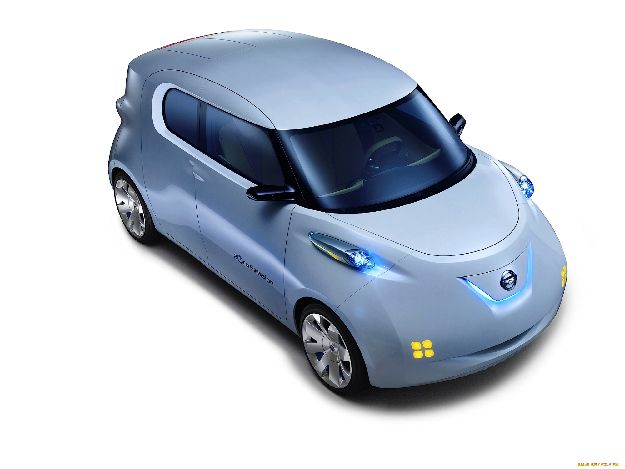 nissan, townpod, concept, 2010, автомобили, nissan, datsun, concept, townpod, белый, фон, металик, car, 2010