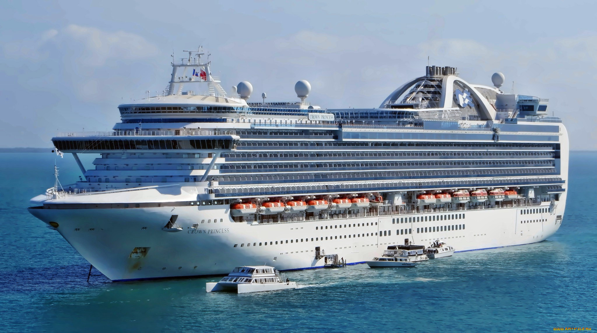 ms, crown, princess, корабли, лайнеры, круиз, лайнер