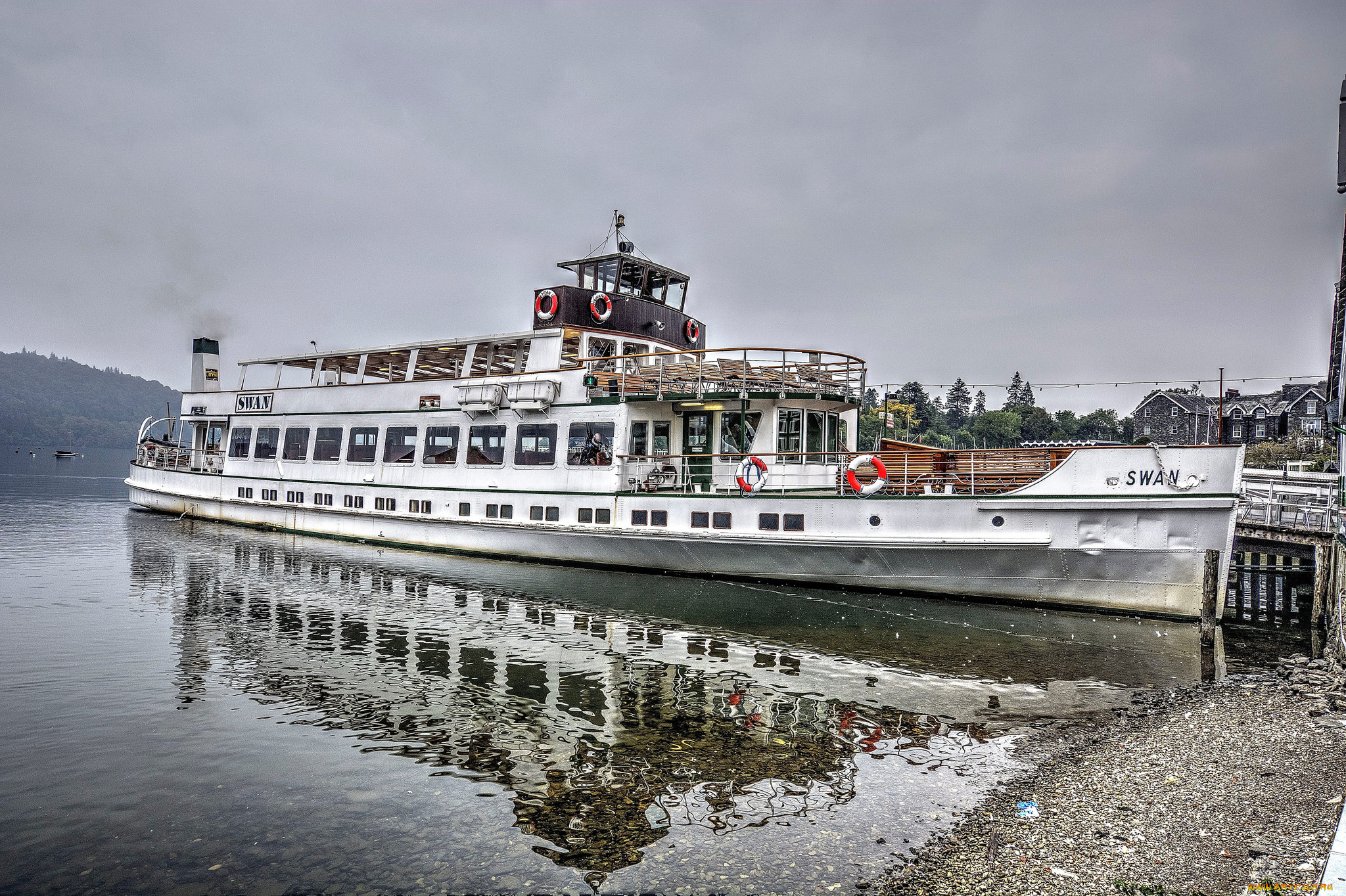 mv, swan, корабли, теплоходы, прогулочное, судно