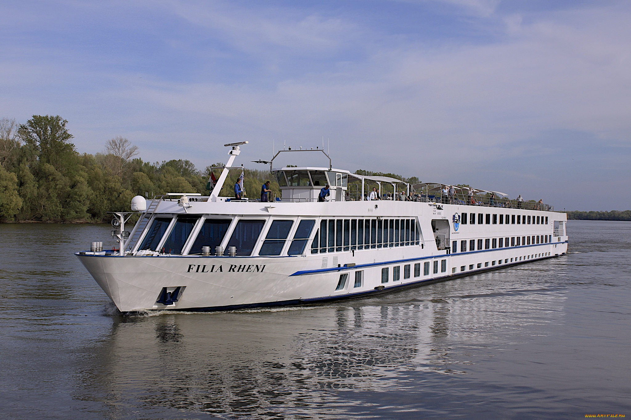 filia, rheni, корабли, теплоходы, судно, прогулочное