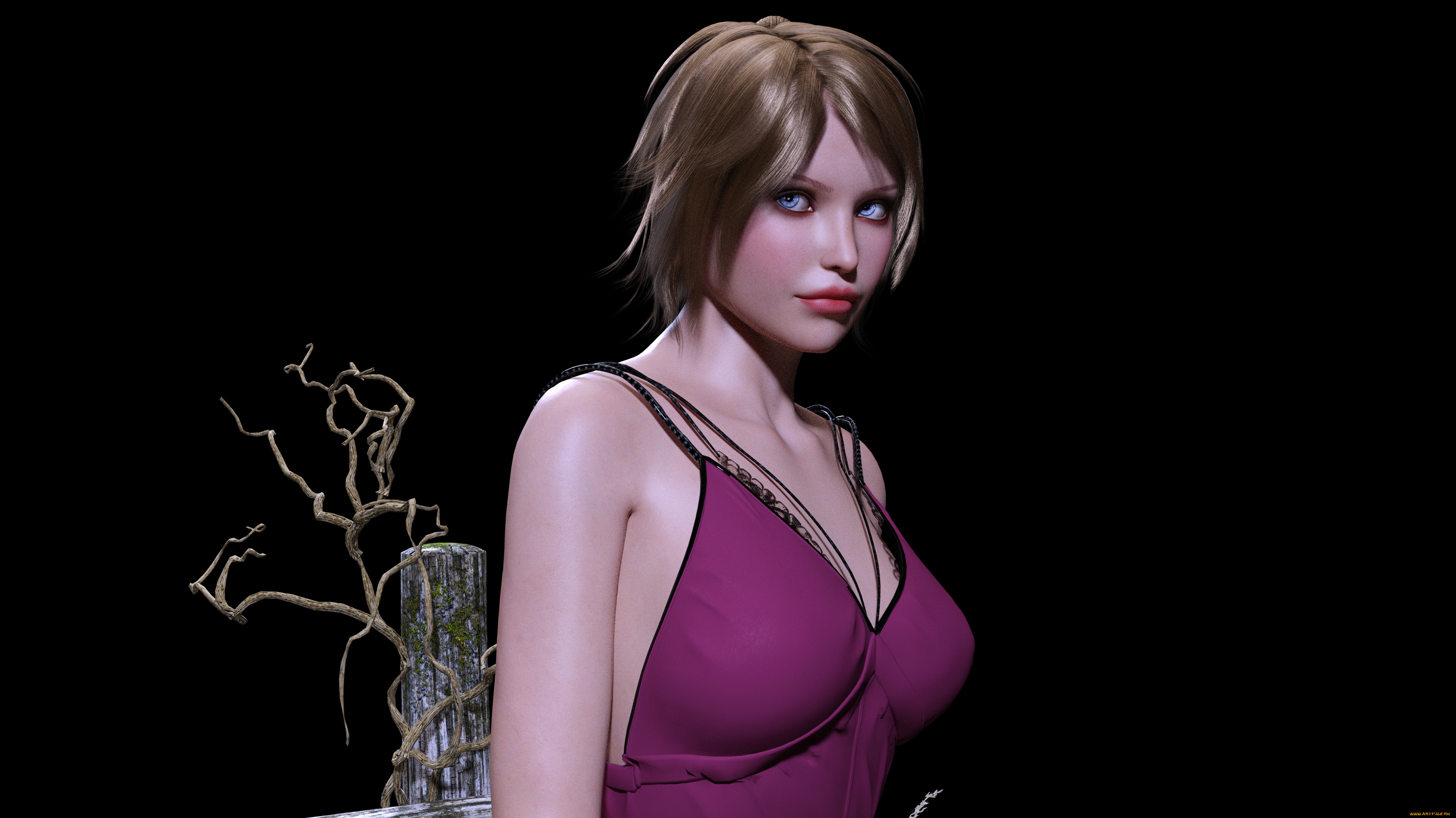 3д, графика, люди, , people, фон, взгляд, девушка