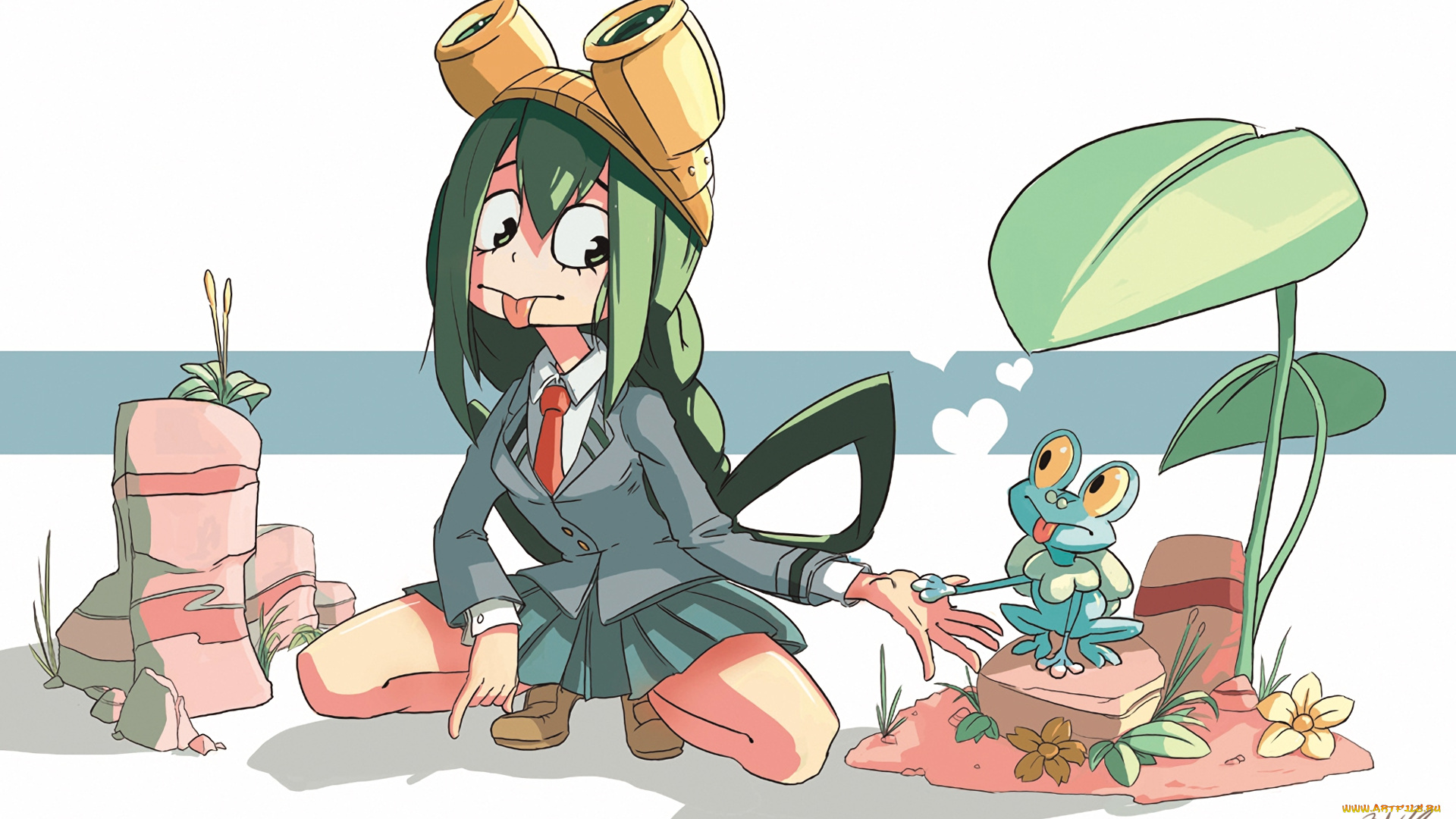 аниме, boku, no, hero, academia, персонаж