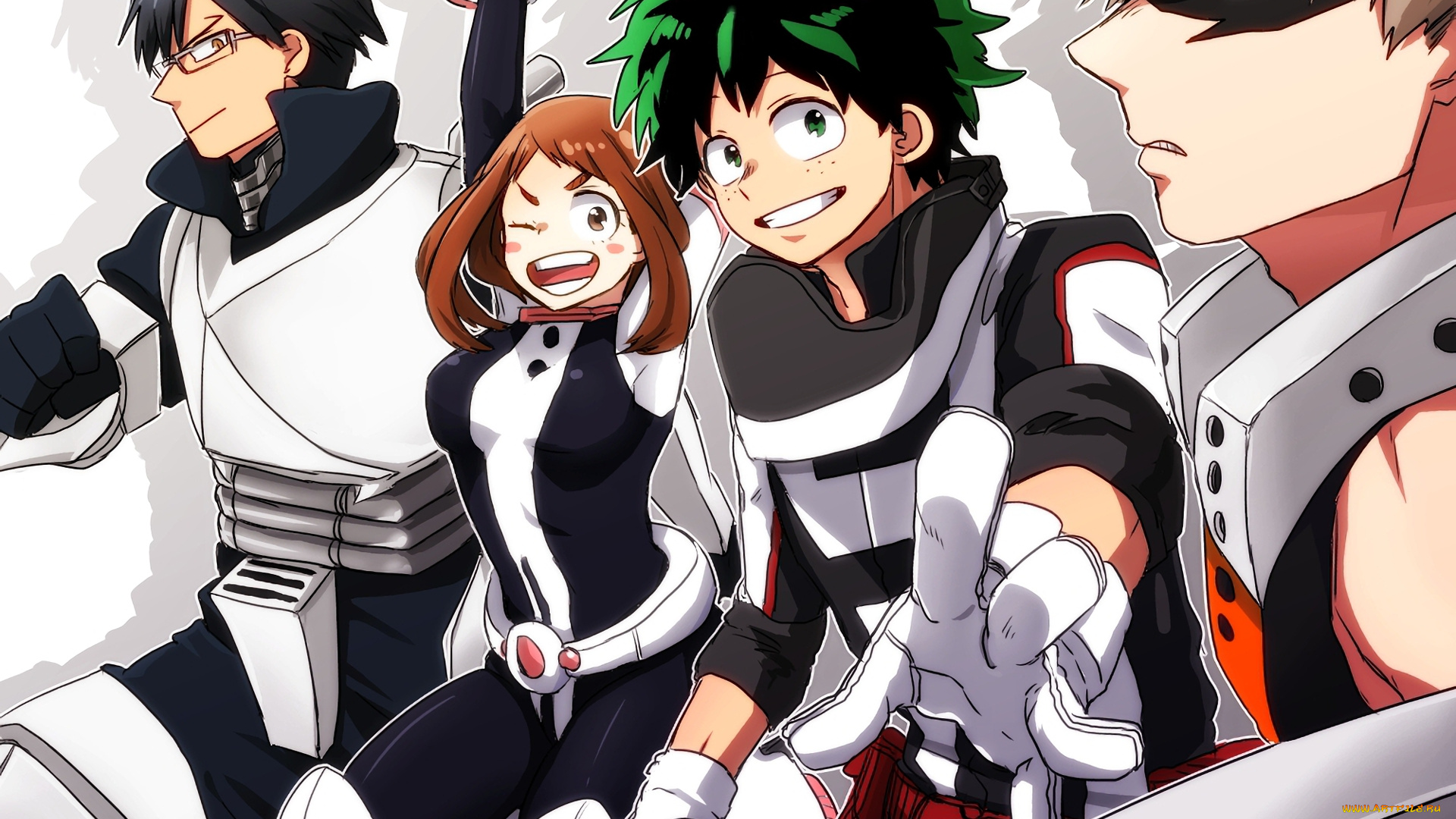 аниме, boku, no, hero, academia, персонаж