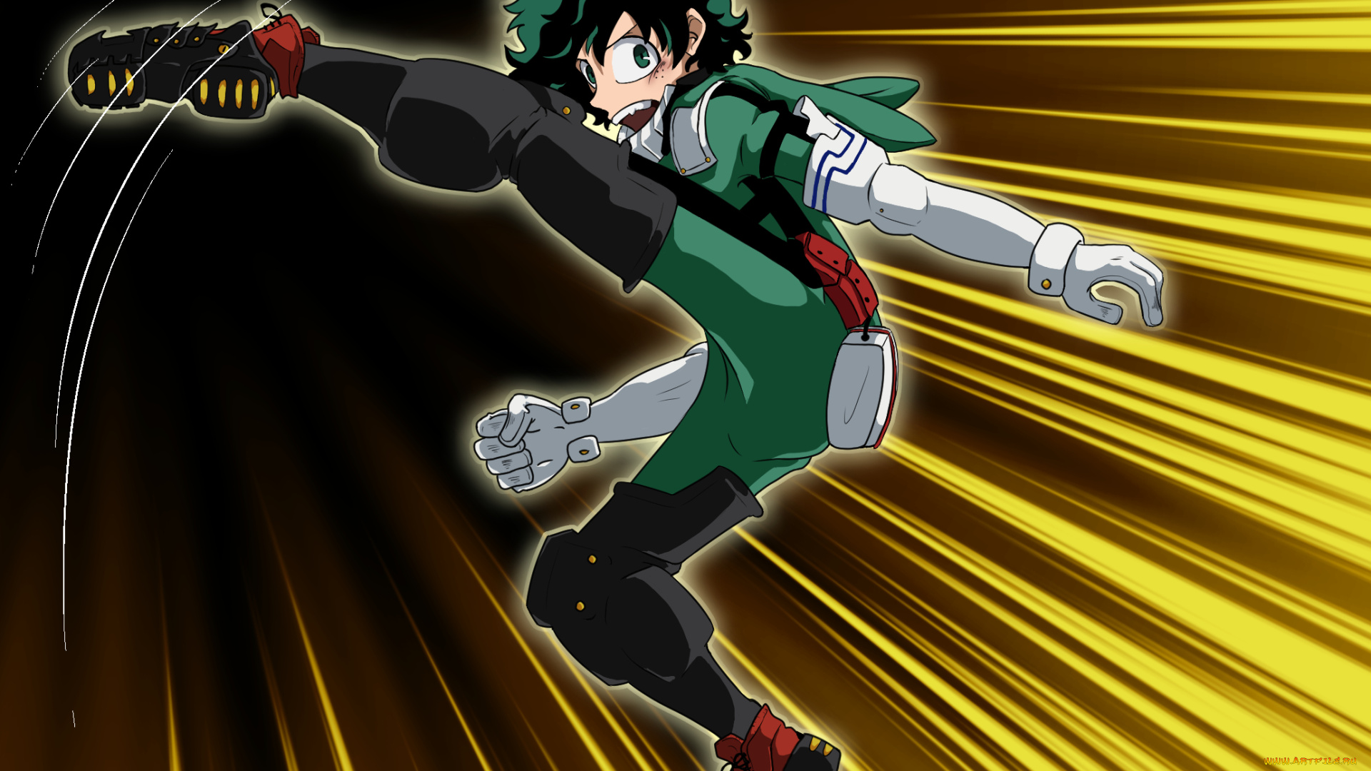 аниме, boku, no, hero, academia, персонаж