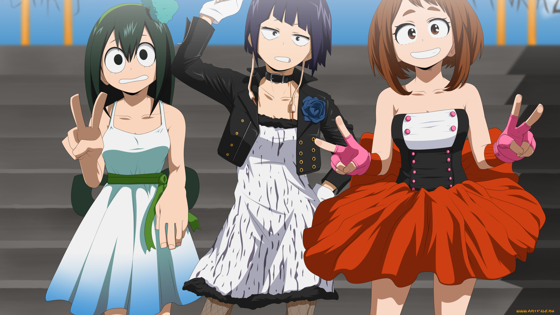 аниме, boku, no, hero, academia, персонаж