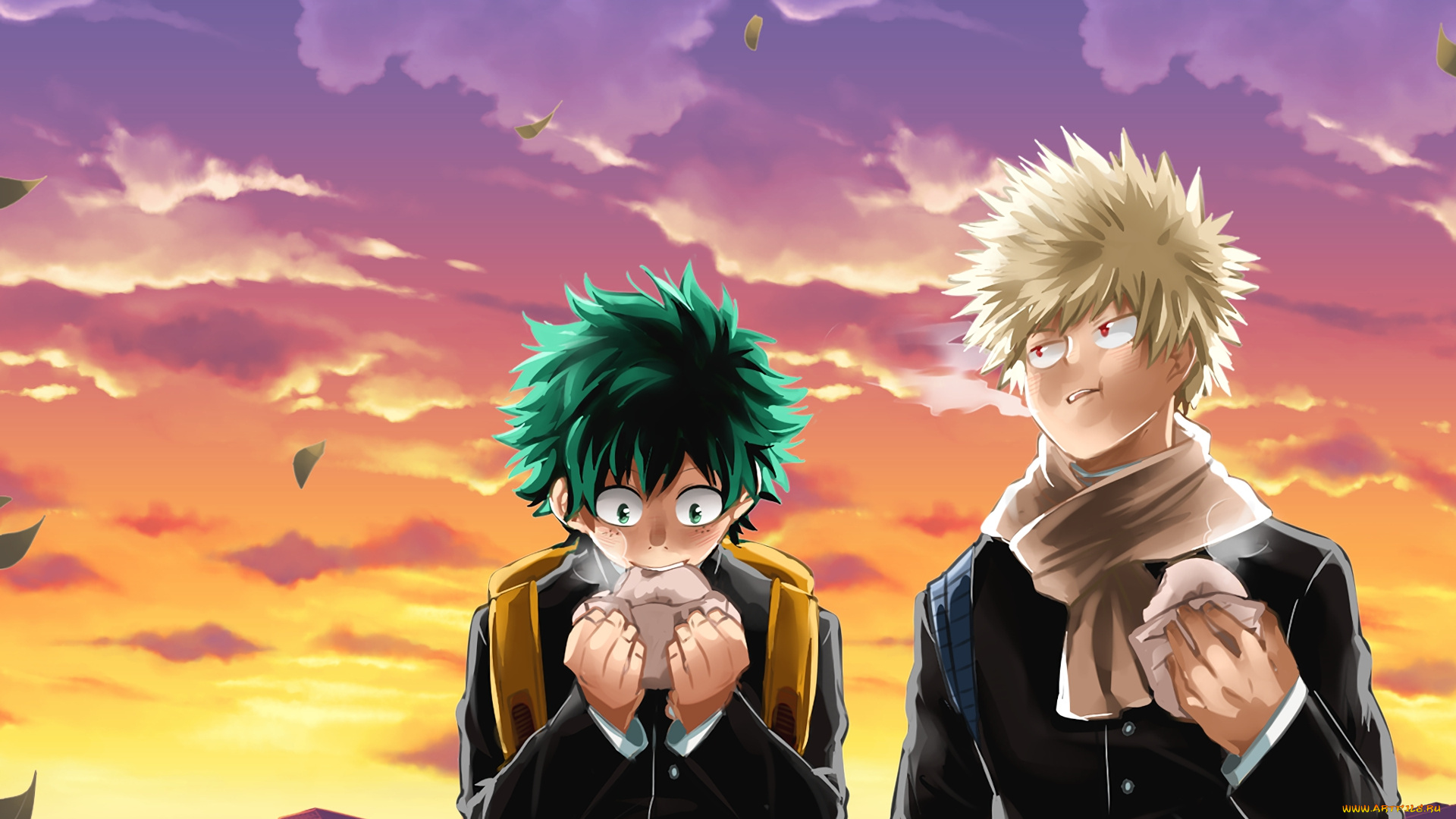 аниме, boku, no, hero, academia, персонажи