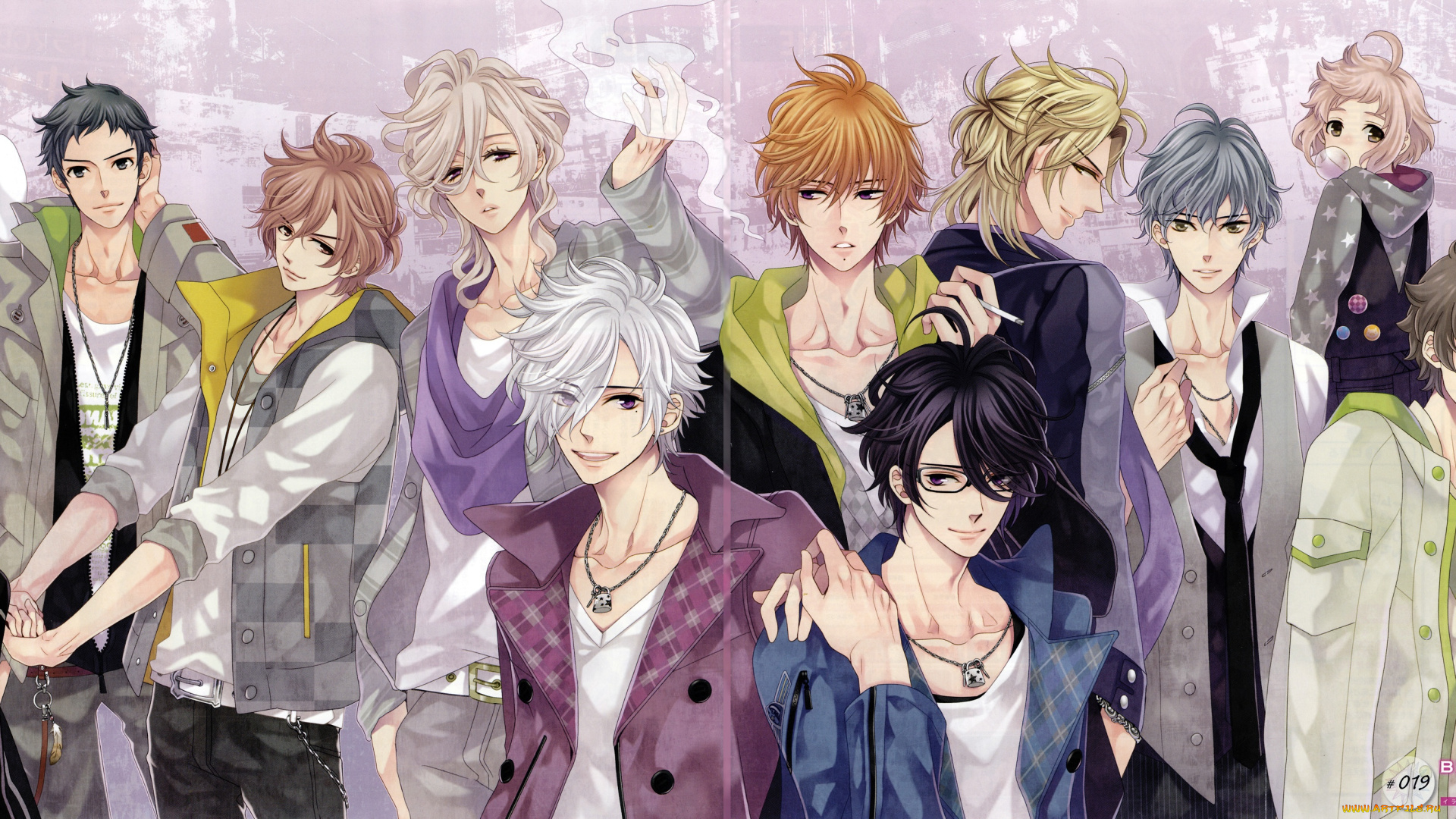 аниме, brothers, conflict, братья, парни