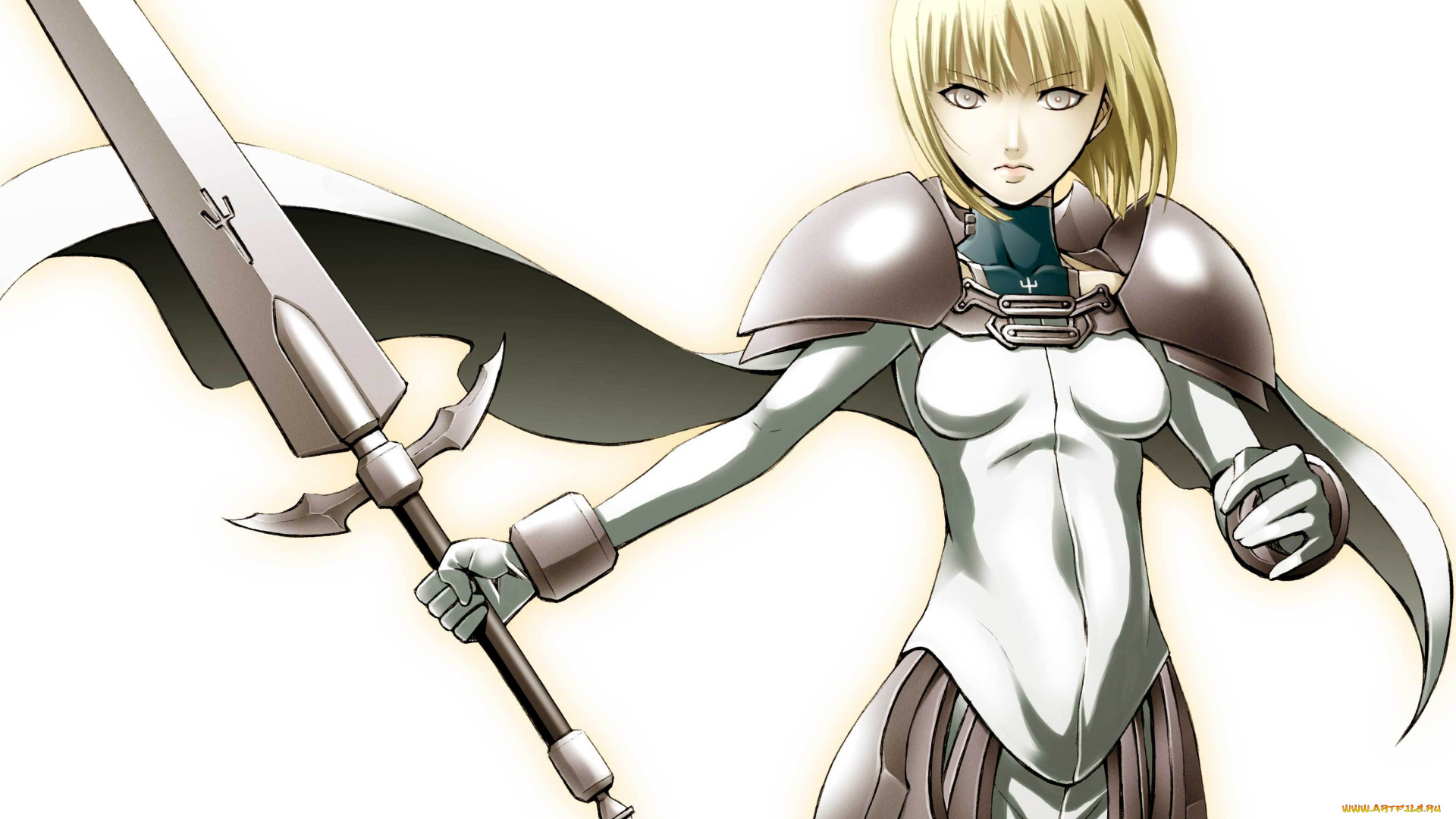 аниме, claymore, меч, Яги, норихиро, девушка, clare, манга