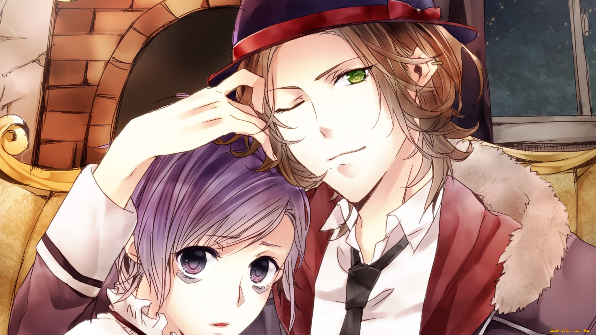 аниме, diabolik, lovers, парни