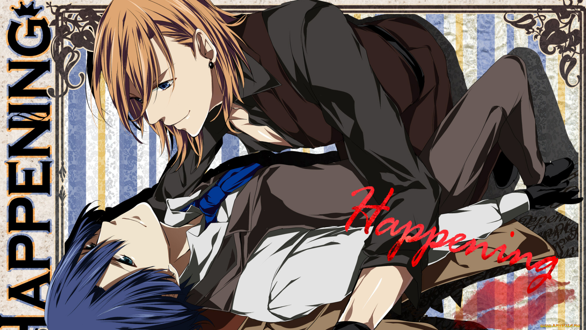 аниме, uta, no, prince-sama, парни