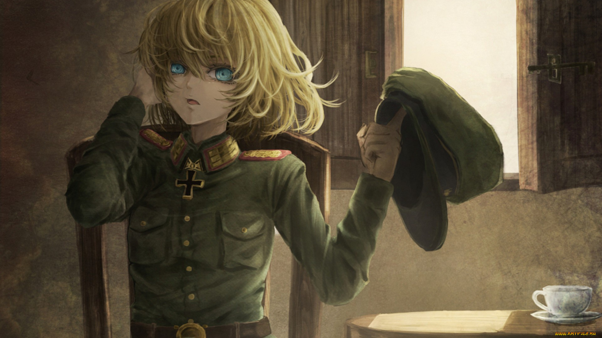 аниме, youjo, senki, tanya, degurechaff