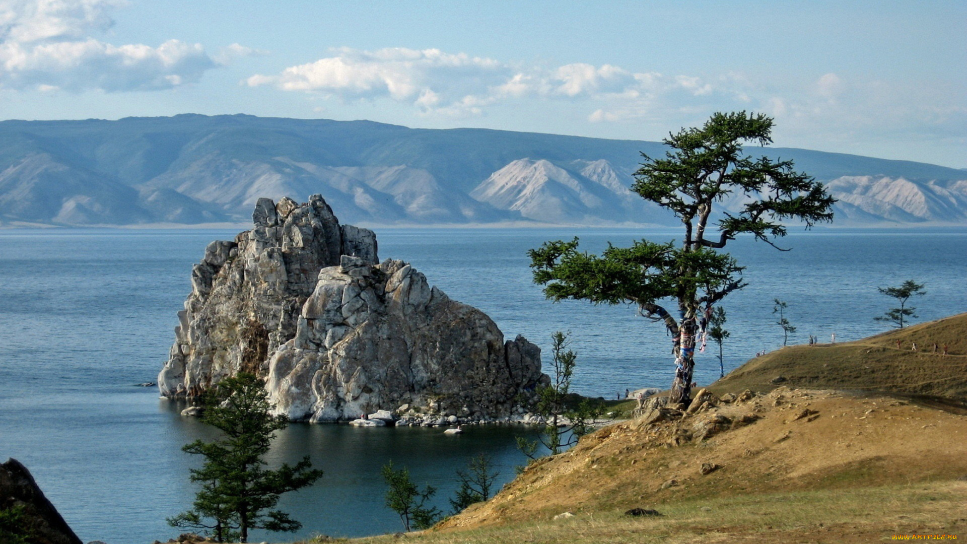 байкал, природа, реки, озера, мыс, шаман, побережье, вода, берег, озеро