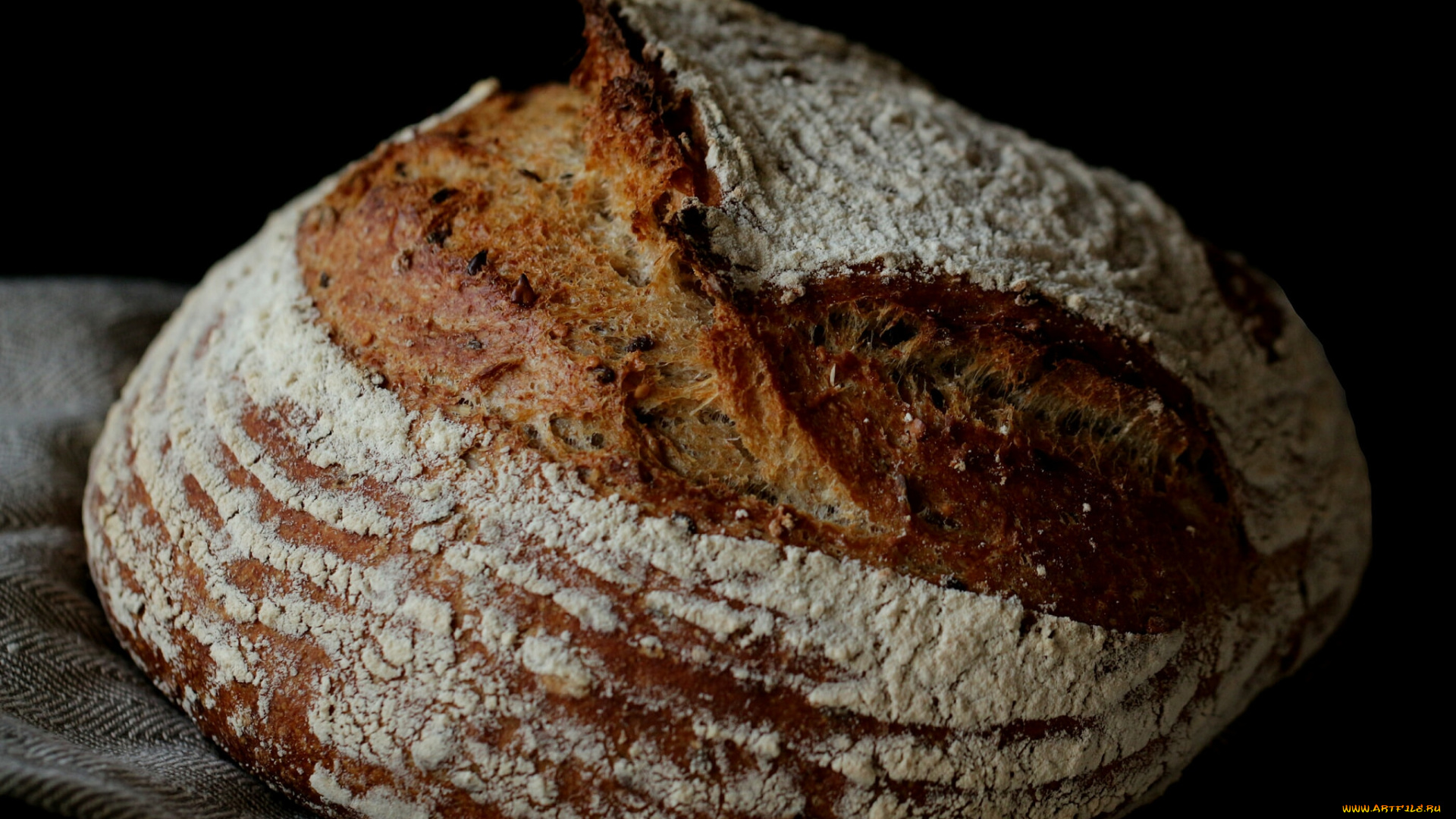 еда, хлеб, , выпечка, буханка