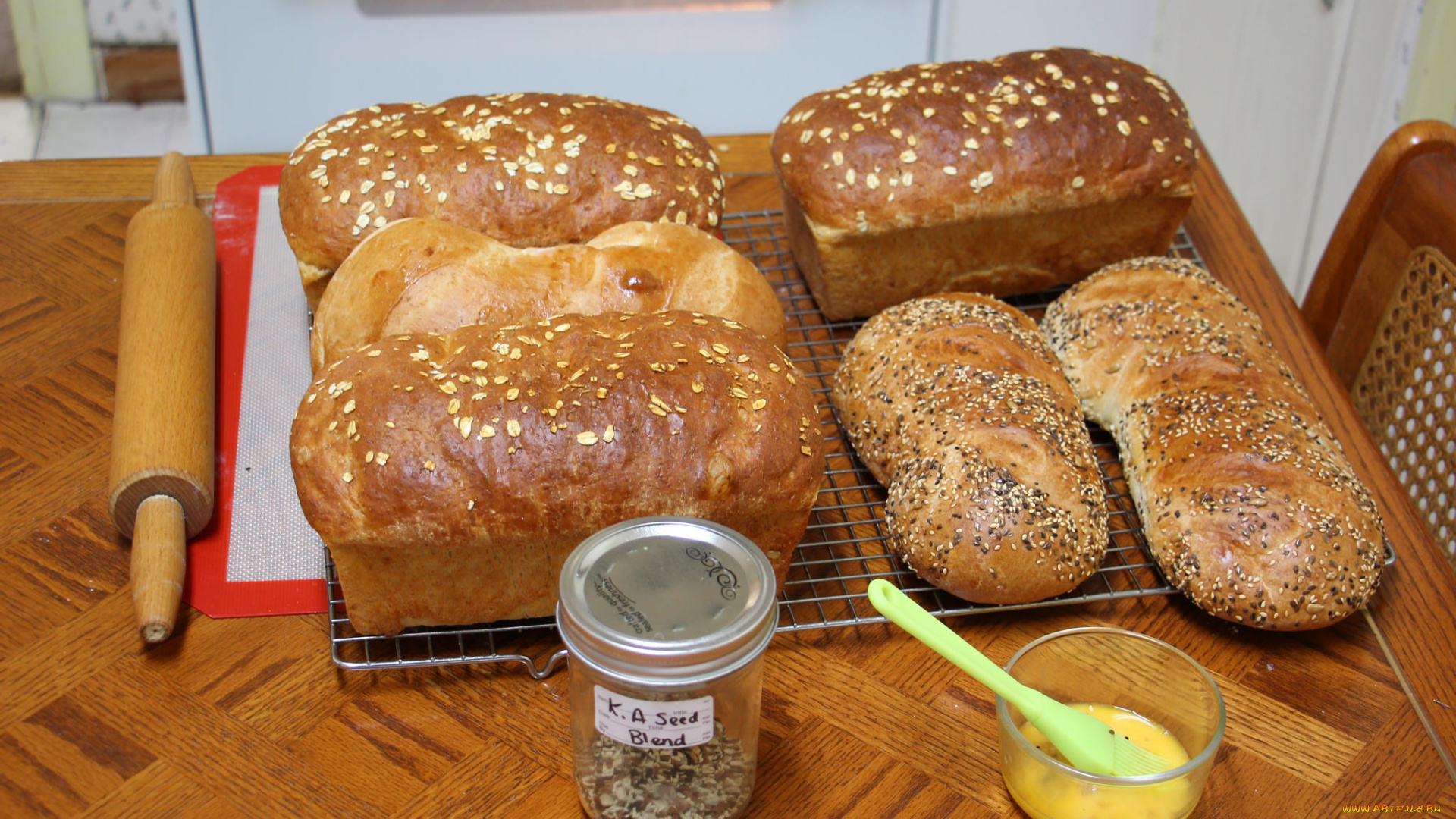 еда, хлеб, , выпечка, буханка