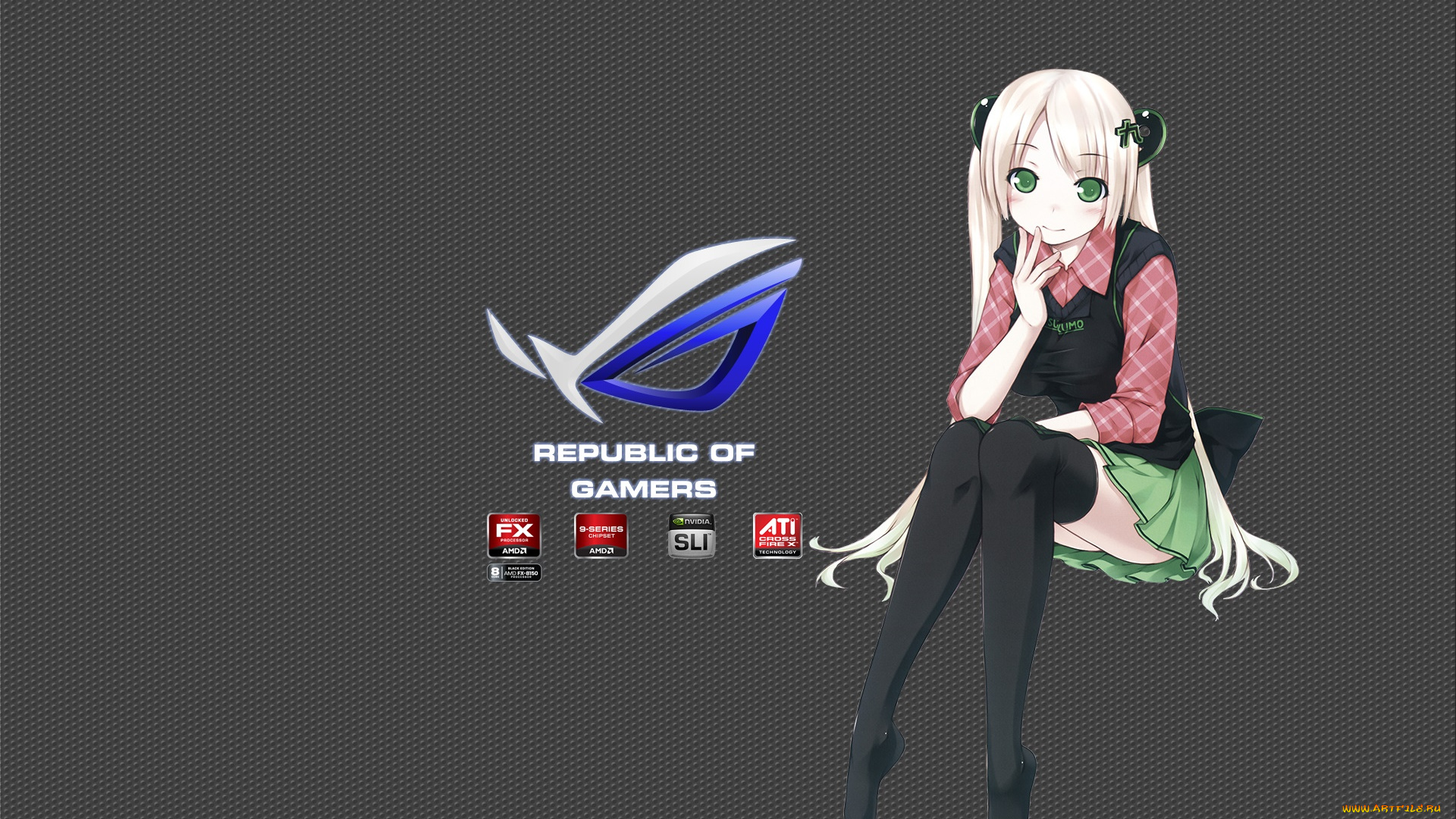 компьютеры, asus, фон, логотип