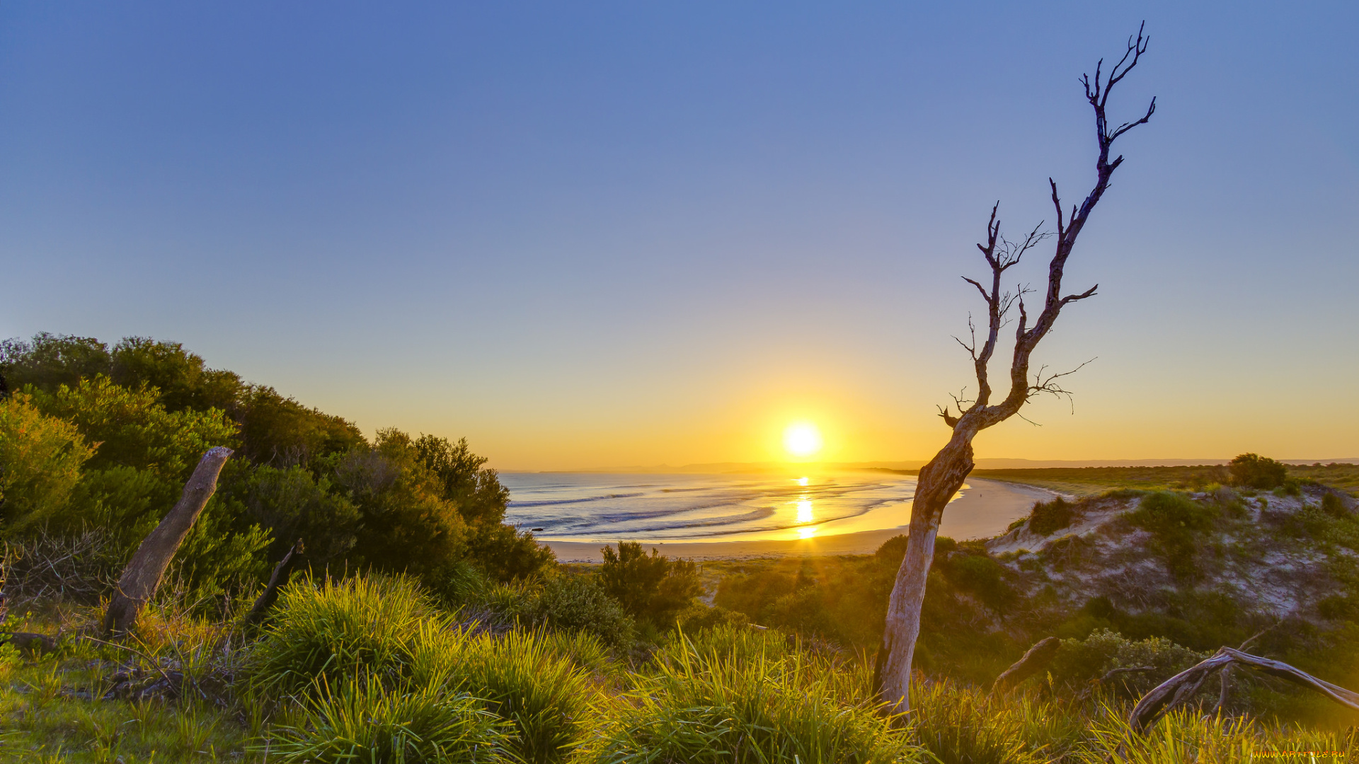 природа, восходы, закаты, простор