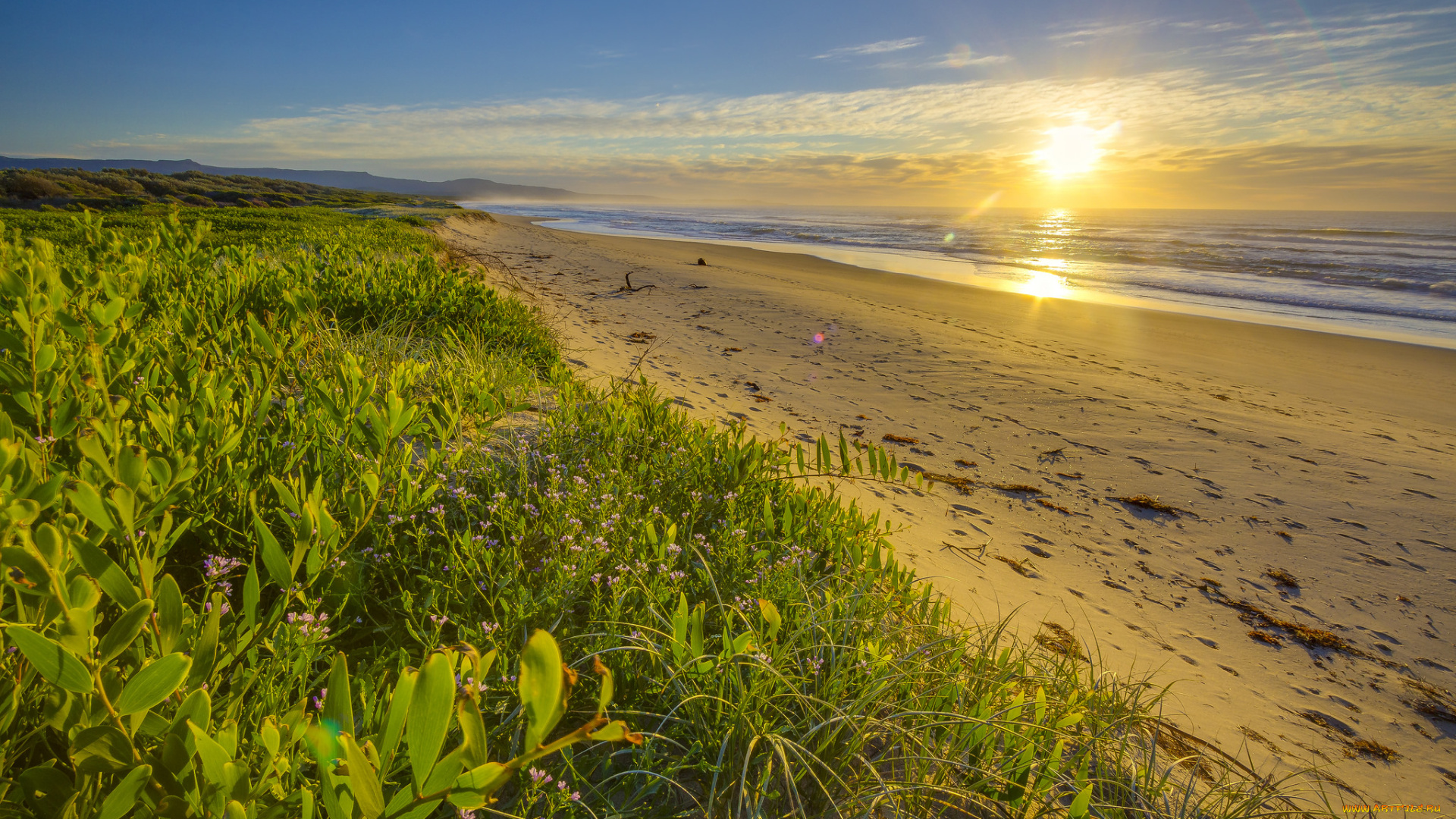 природа, восходы, закаты, простор