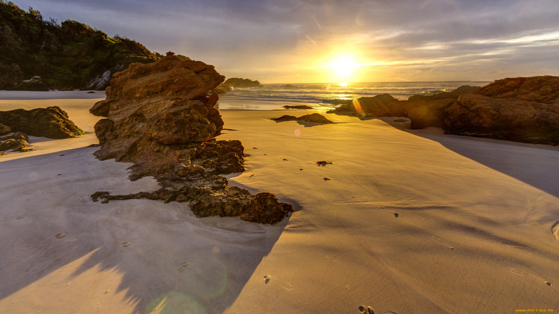 природа, восходы, закаты, простор