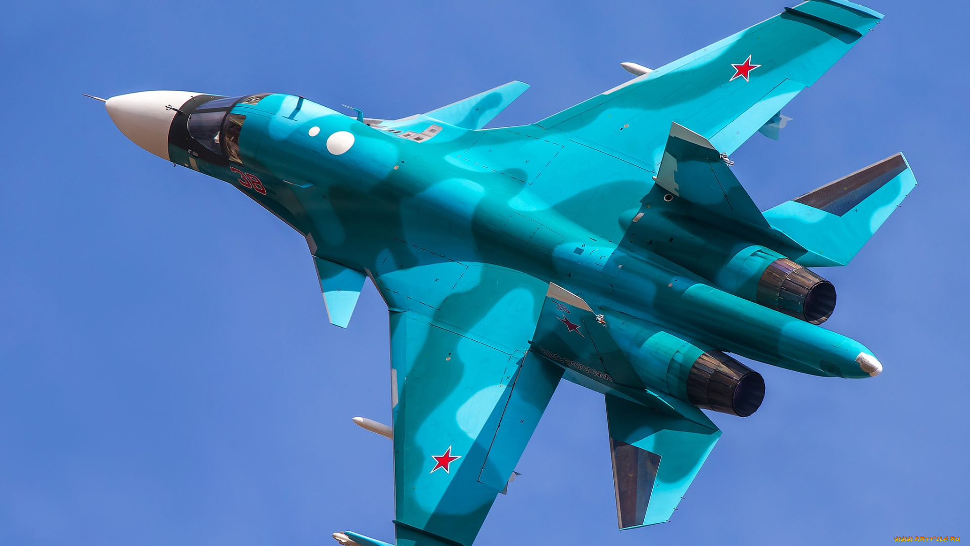 su-34, авиация, боевые, самолёты, бомбардировщик
