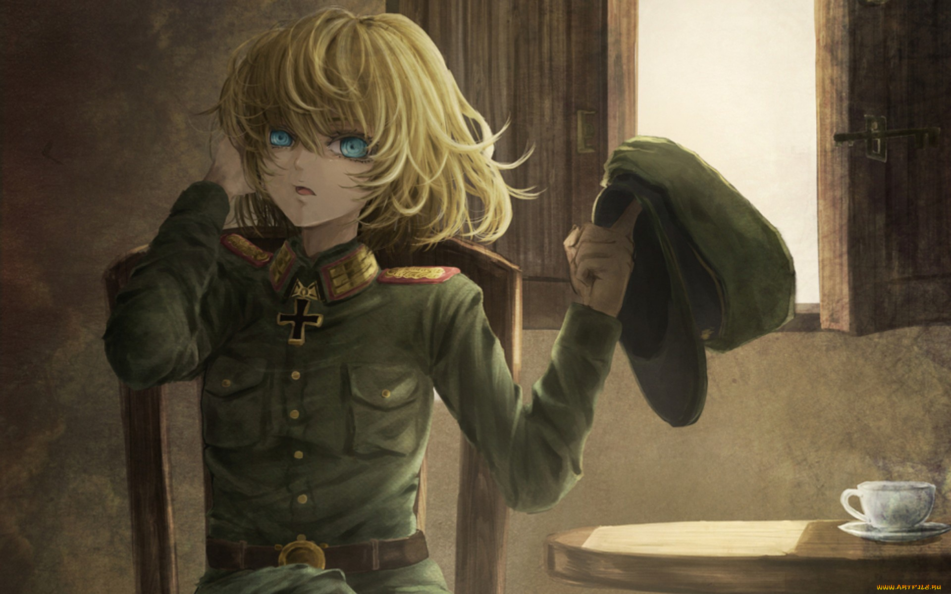 аниме, youjo, senki, tanya, degurechaff